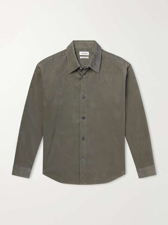 Frame Cotton-Corduroy Shirt