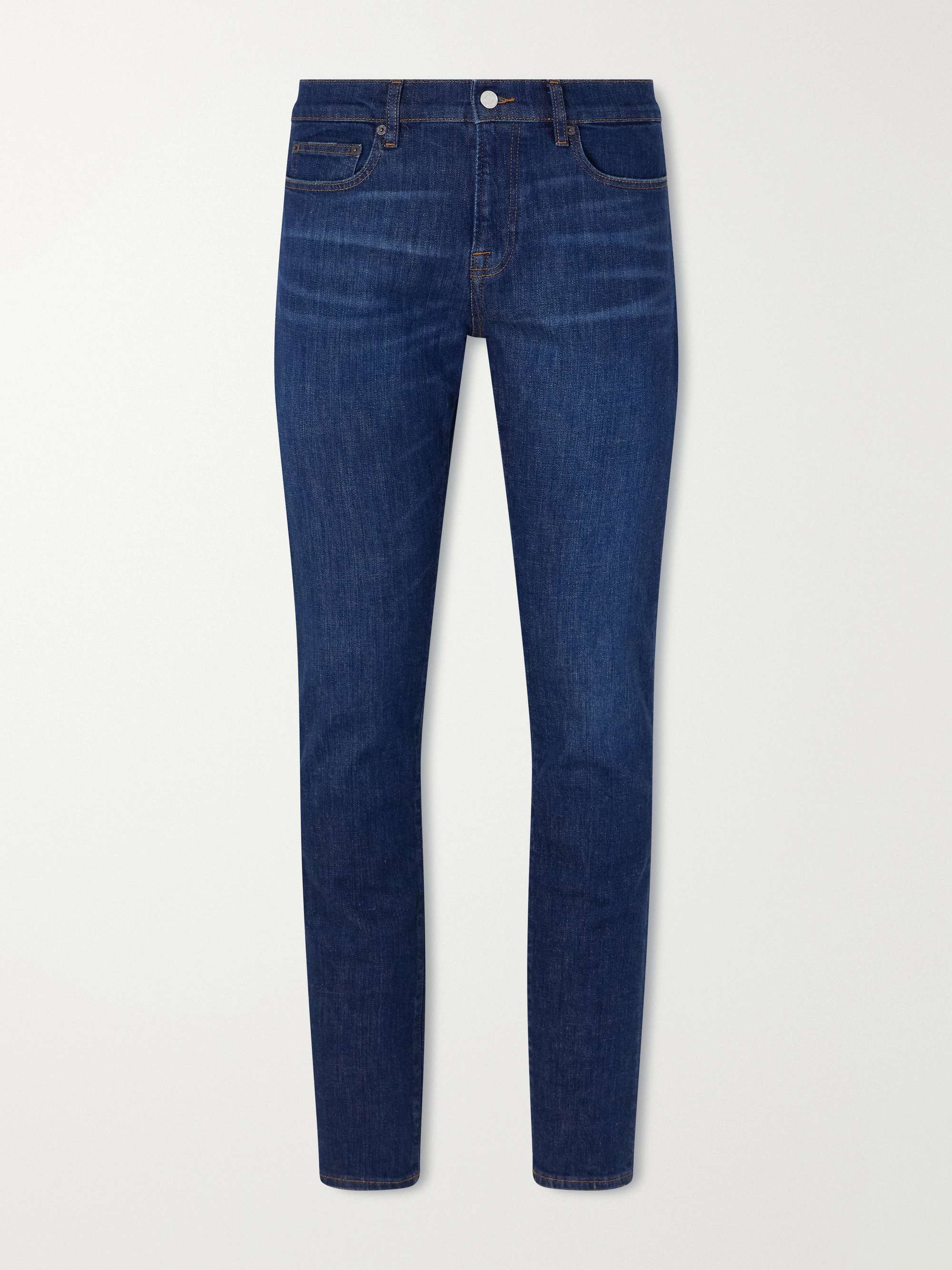 FRAME L'Homme Slim-Fit Dry Denim Jeans