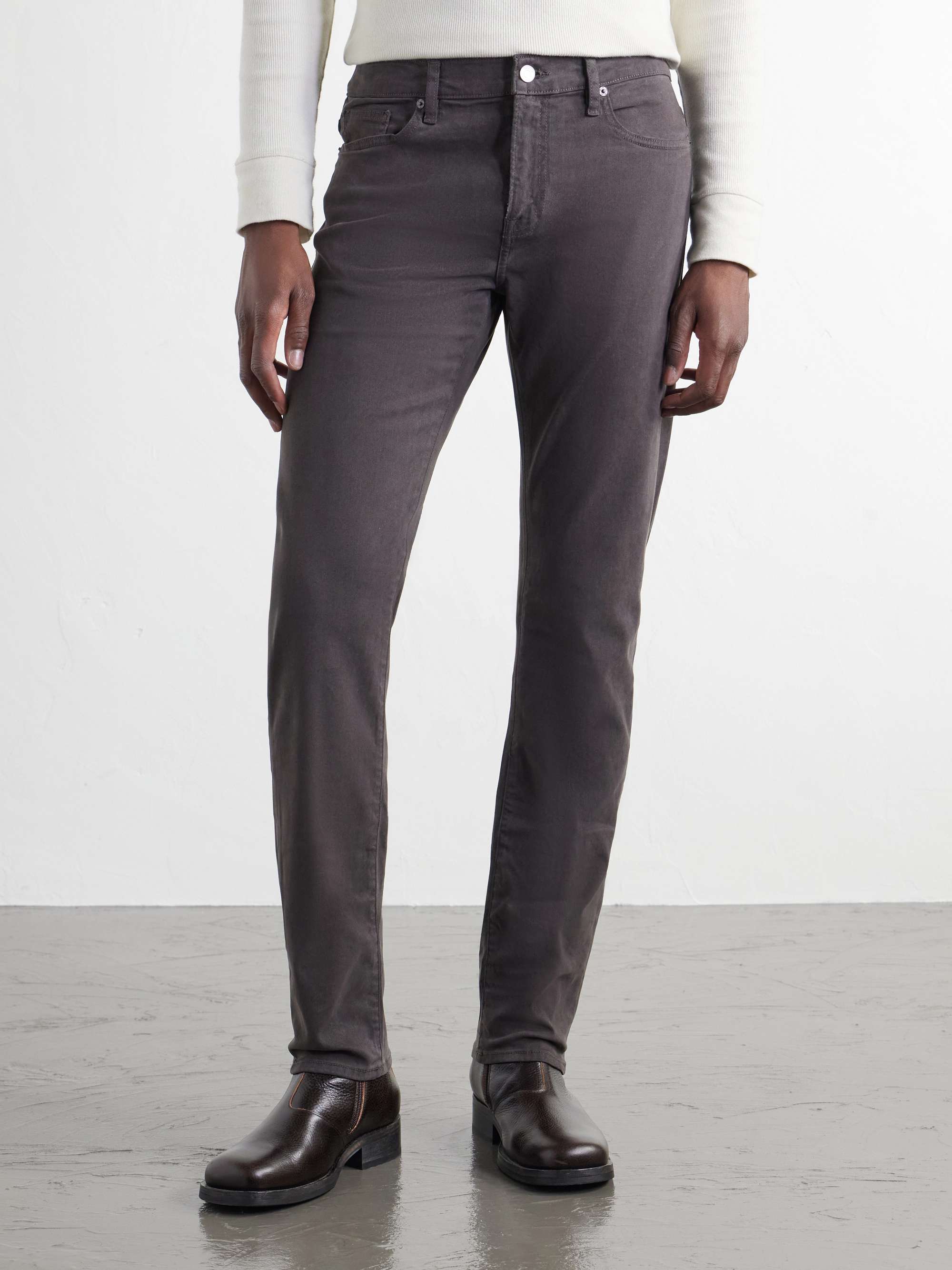 FRAME L'Homme Slim-Fit Stretch Lyocell-Blend Trousers