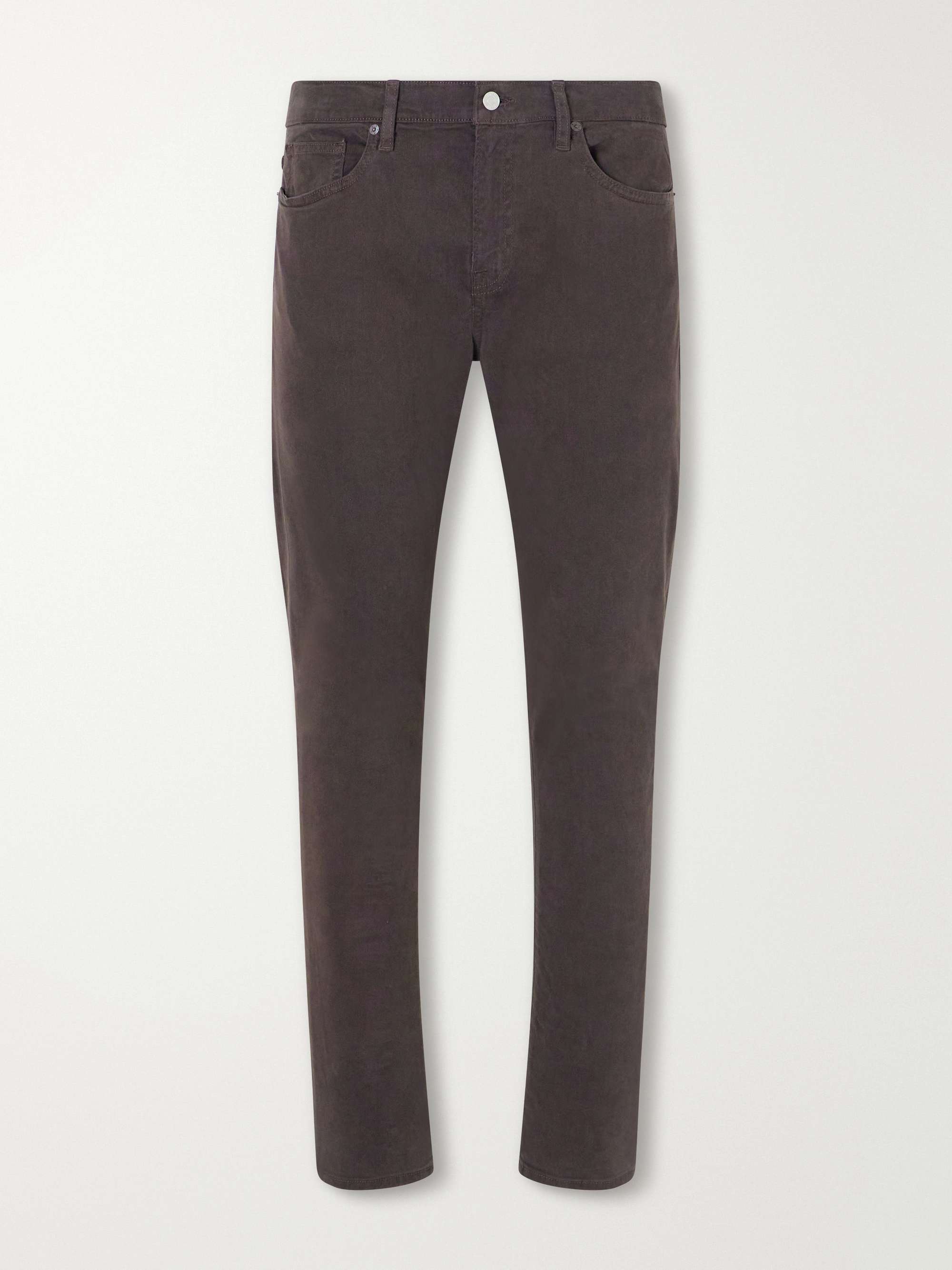 FRAME L'Homme Slim-Fit Stretch Lyocell-Blend Trousers