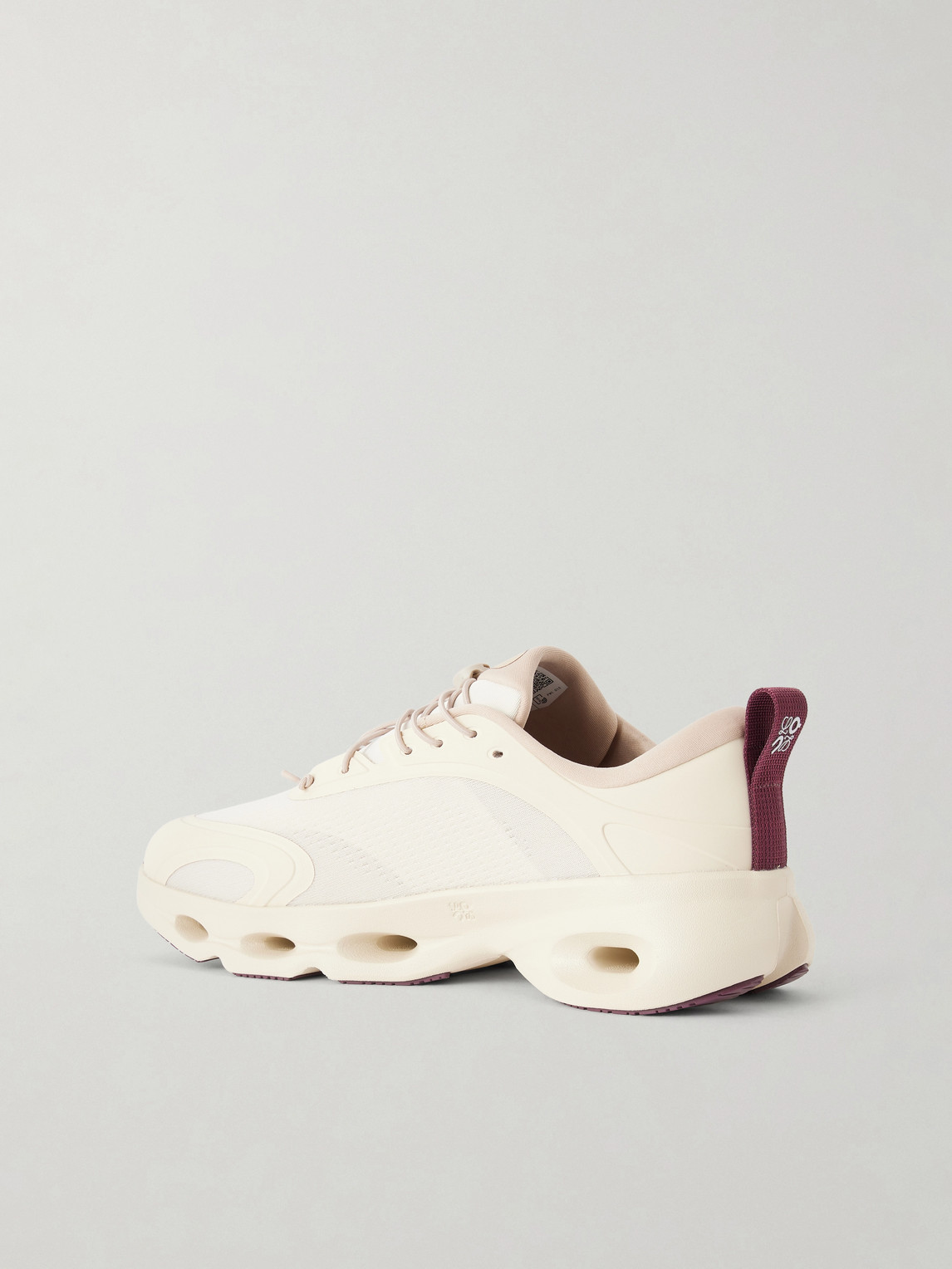  Loewe - On Cloudsolo Rubber-trimmed Mesh Sneakers - Men - Neutrals - Eu 40 