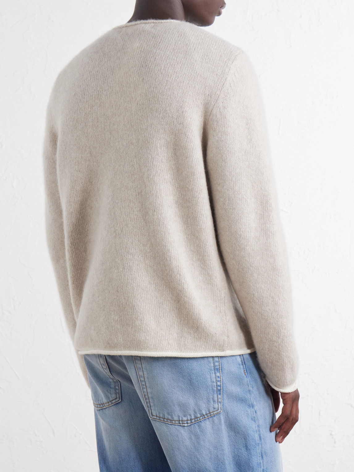 Bouclé Cashmere Sweater