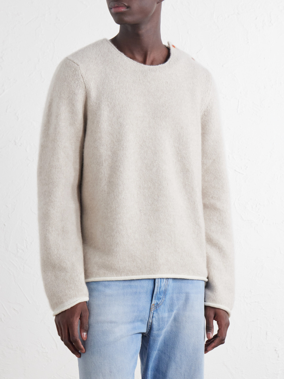 Bouclé Cashmere Sweater