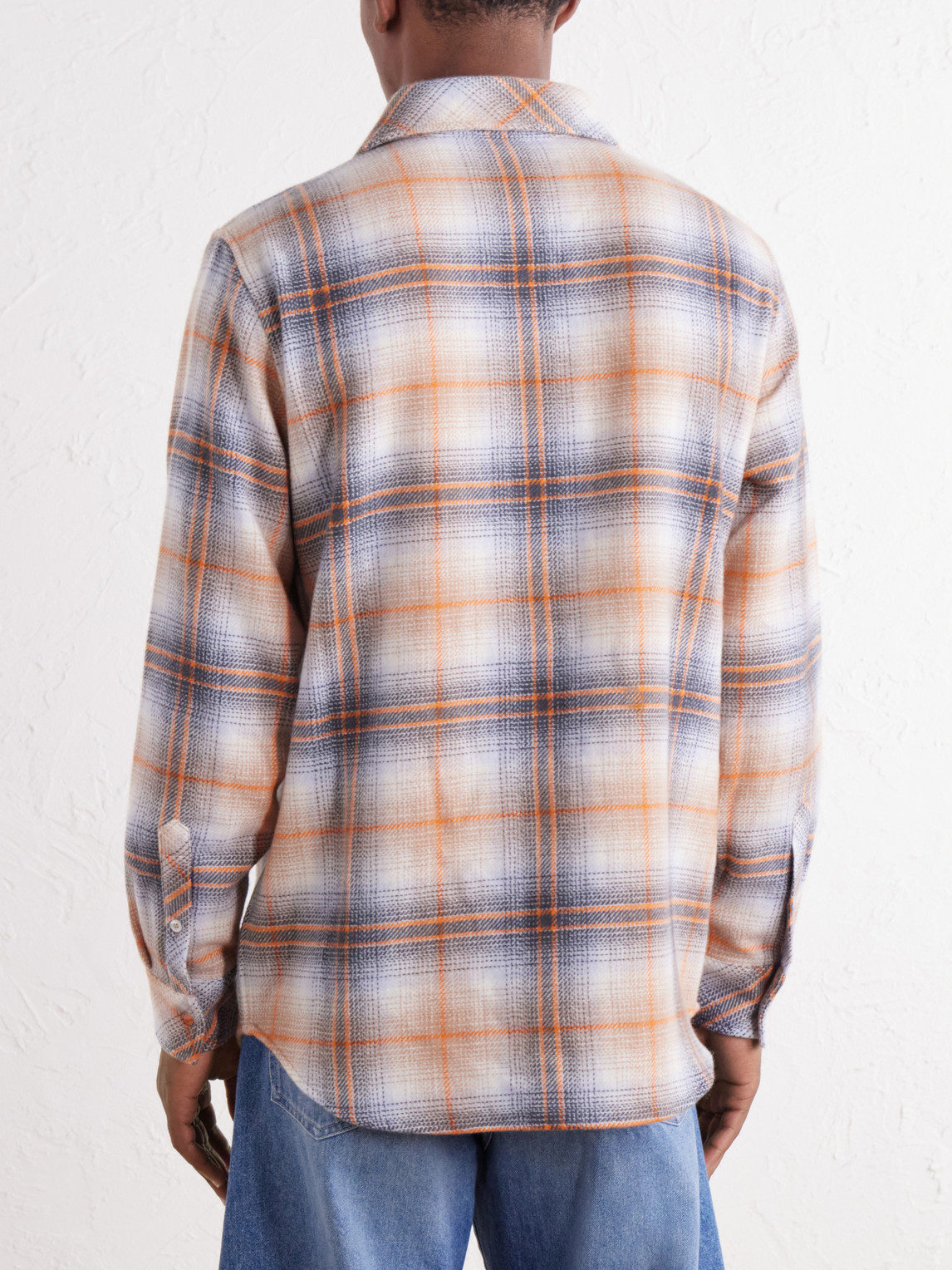 Tartan Cashmere-Flannel Shirt