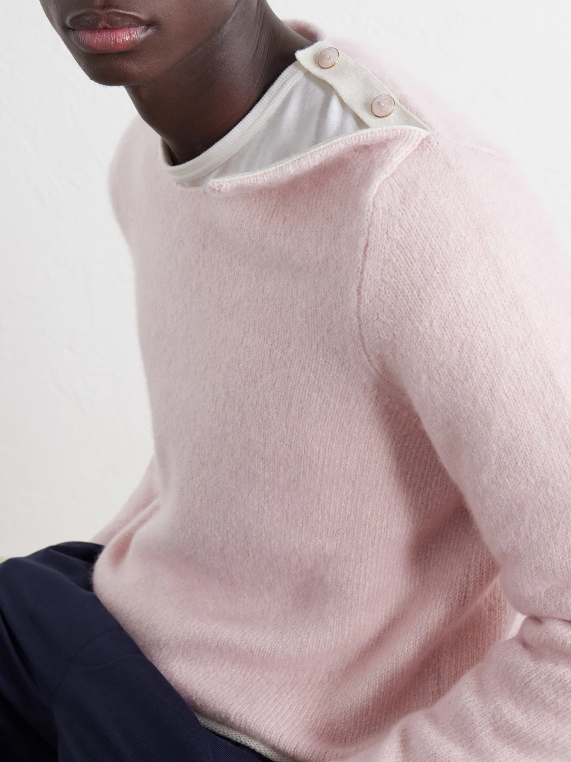 Bouclé Cashmere Sweater