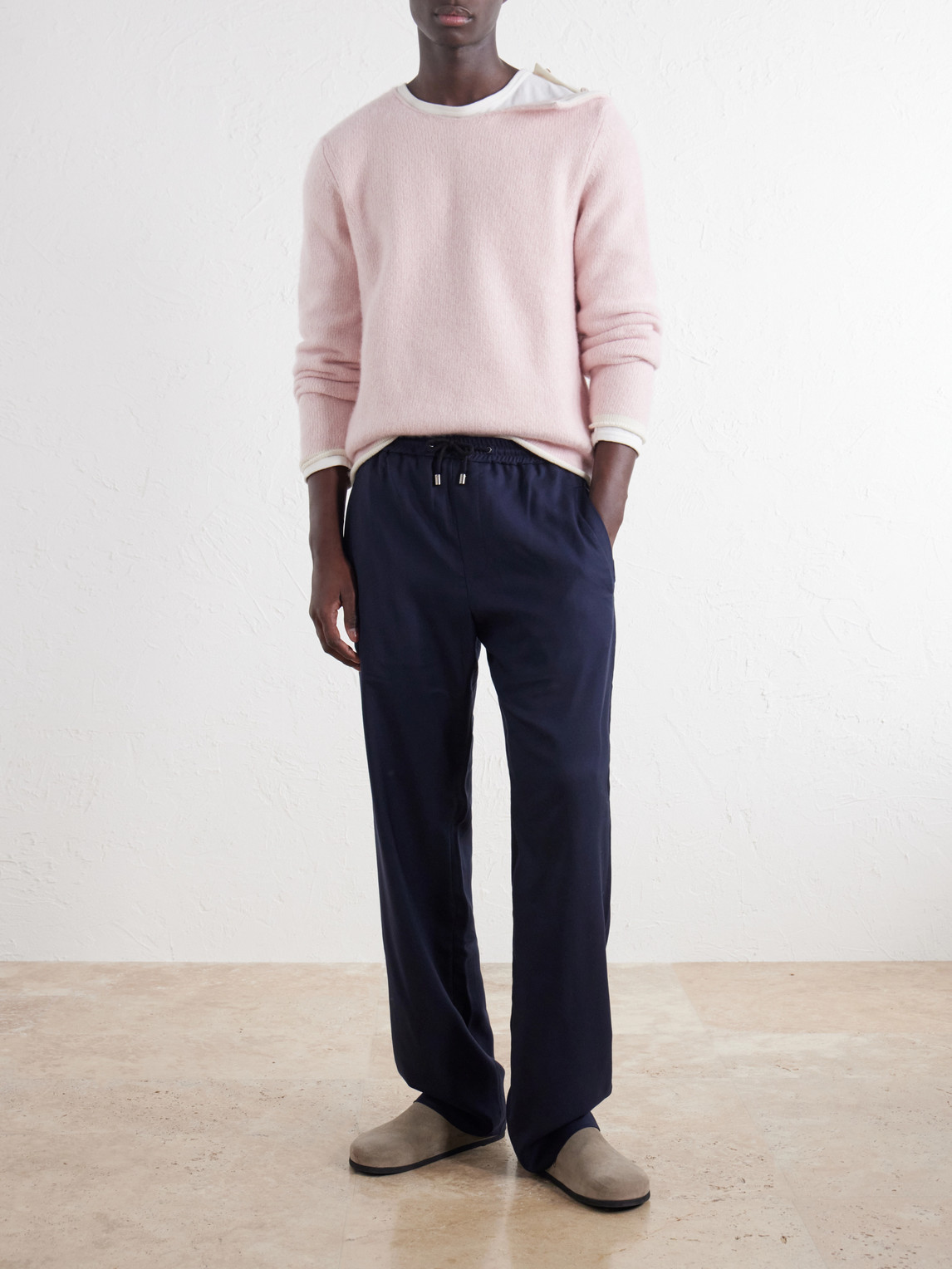 Bouclé Cashmere Sweater