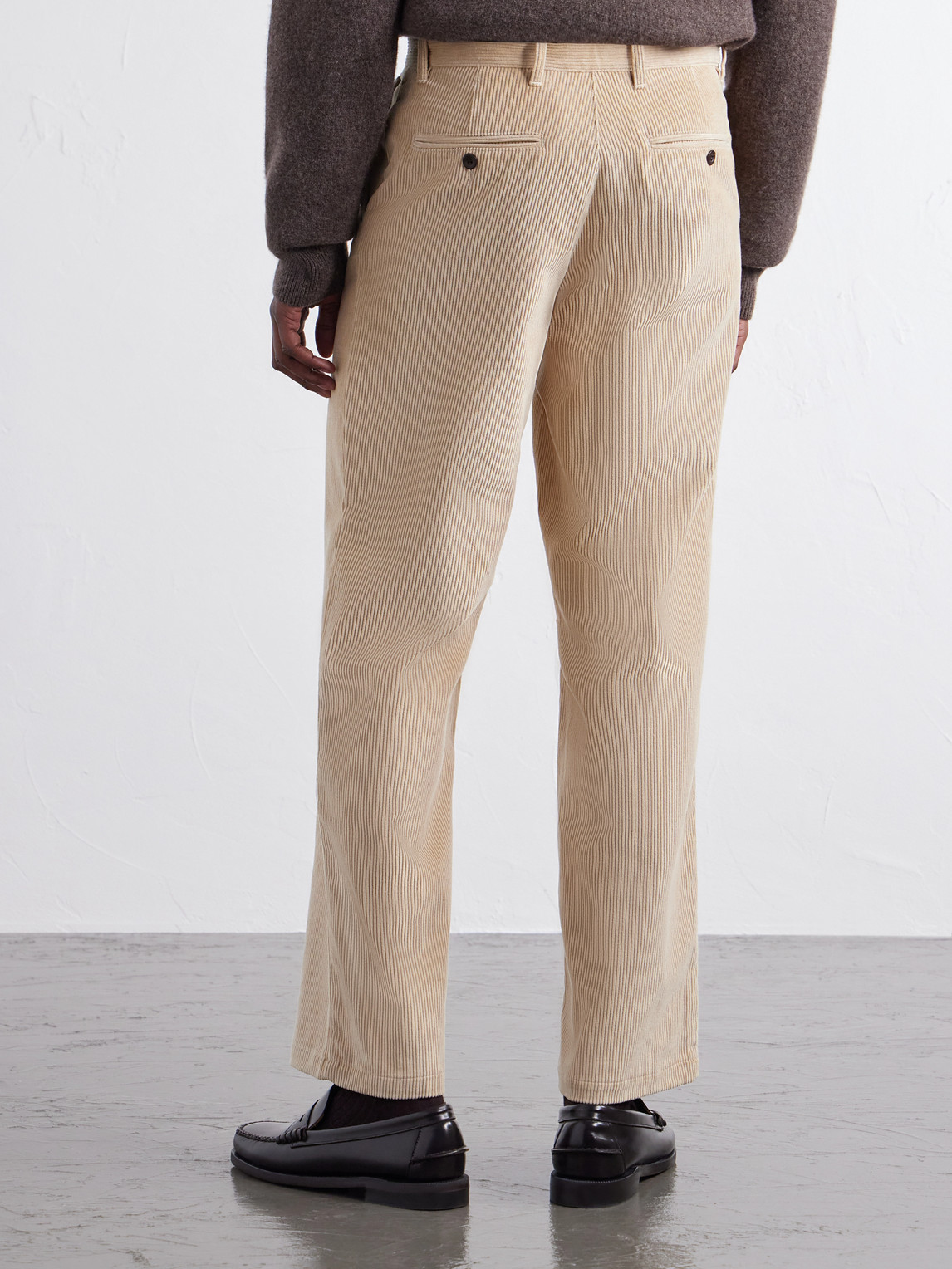 Straight-Leg Cotton- Corduroy