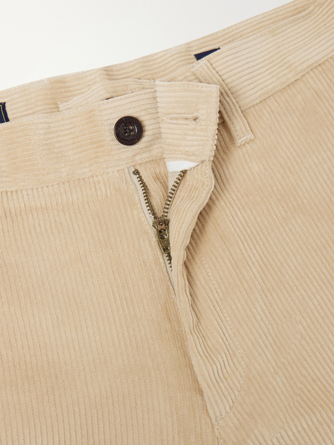Straight-Leg Cotton- Corduroy