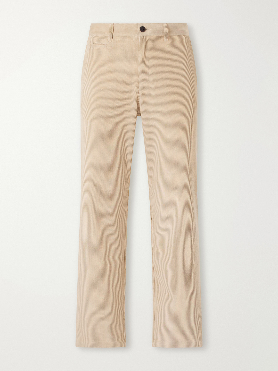 Straight-Leg Cotton- Corduroy