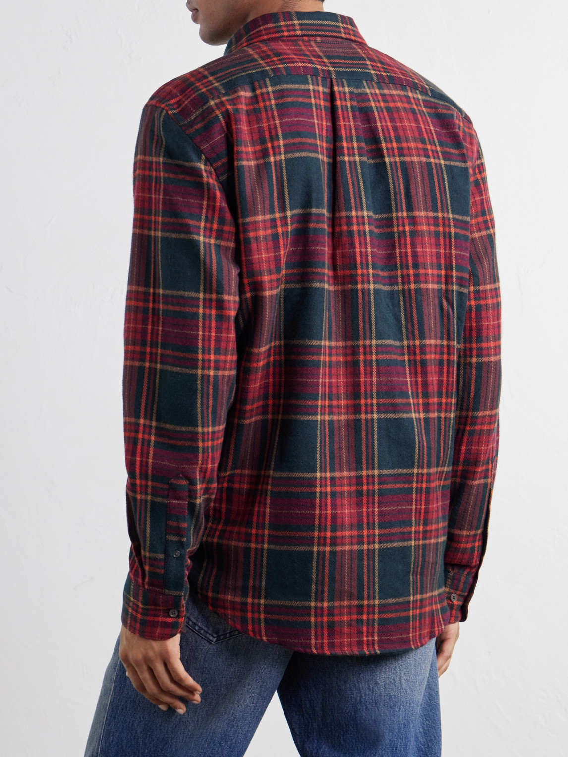 Bravio Checked Cotton-Flannel Shirt