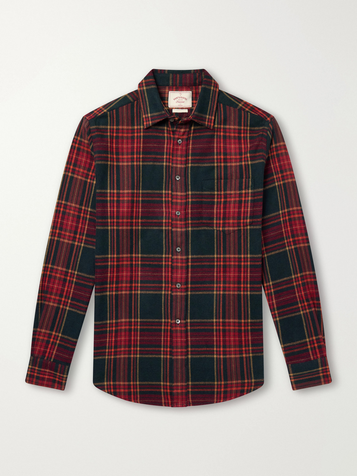 Bravio Checked Cotton-Flannel Shirt
