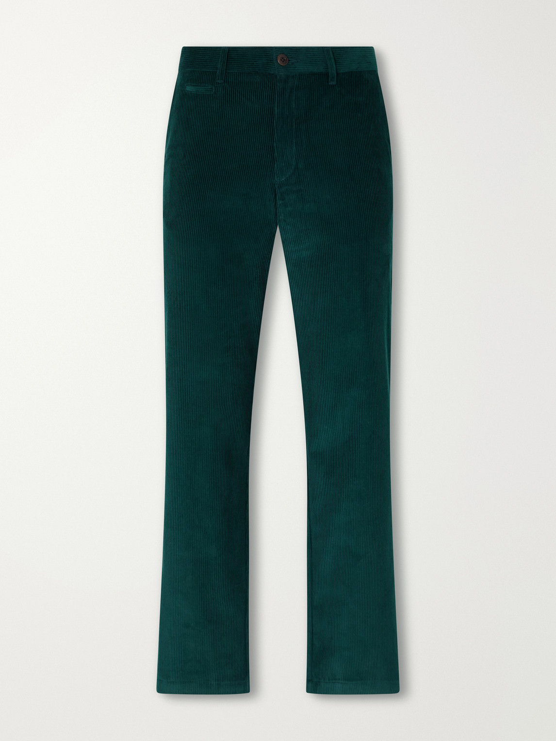Straight-Leg Cotton- Corduroy