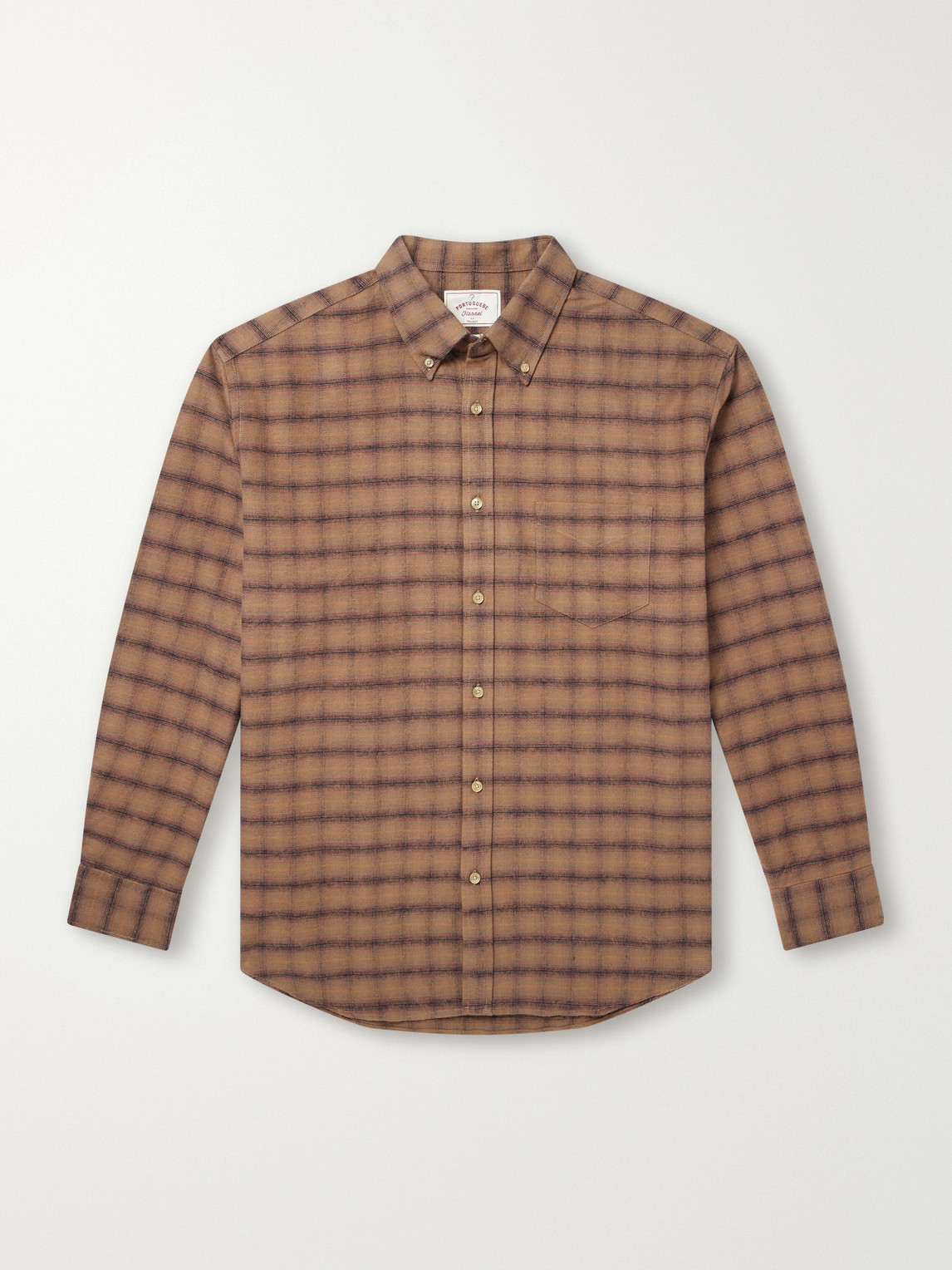 Camila Oversized Checked Cotton-Flannel Shirt