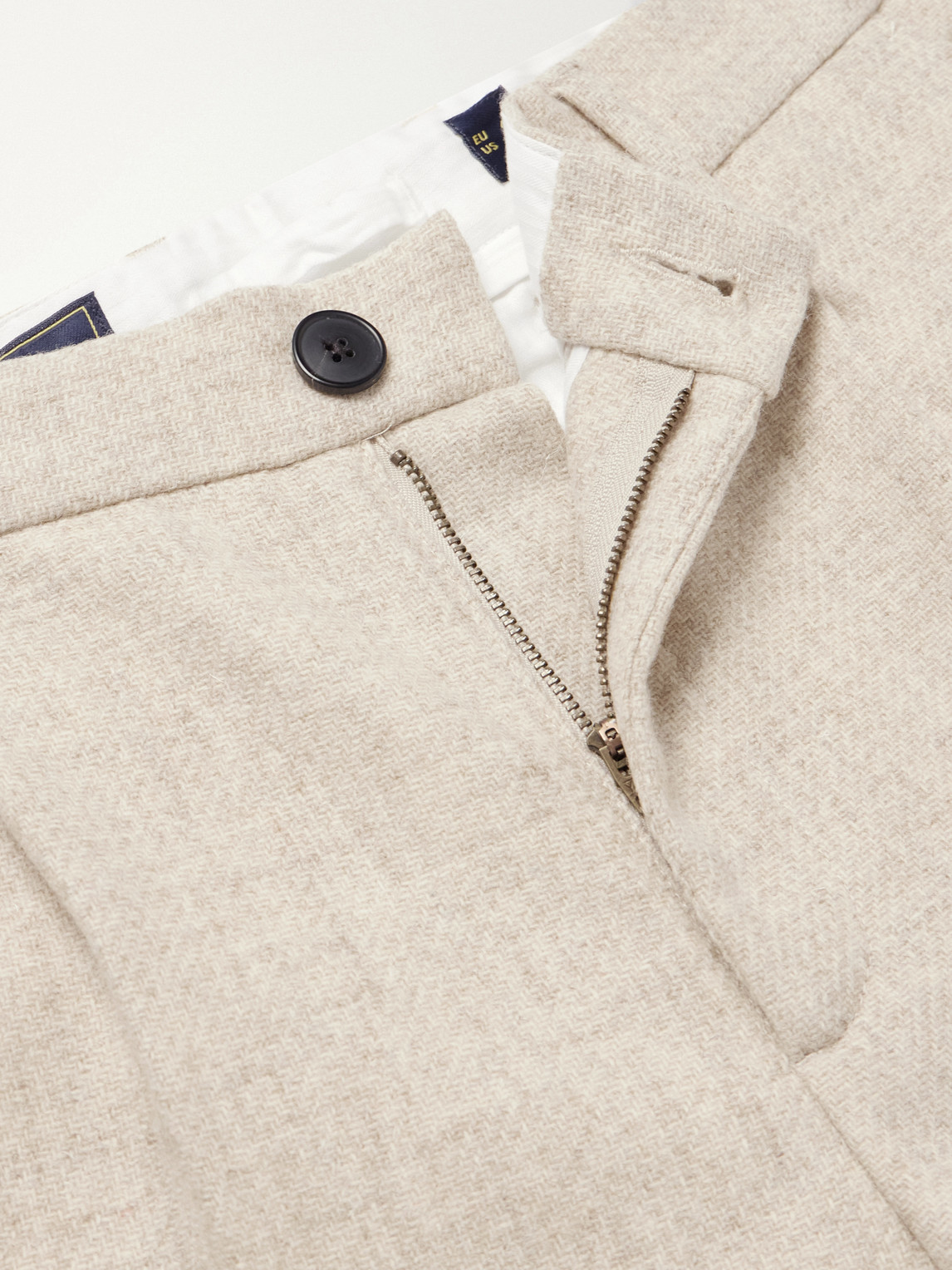 Terroir Straight-Leg Pleated Wool-Twill Trousers