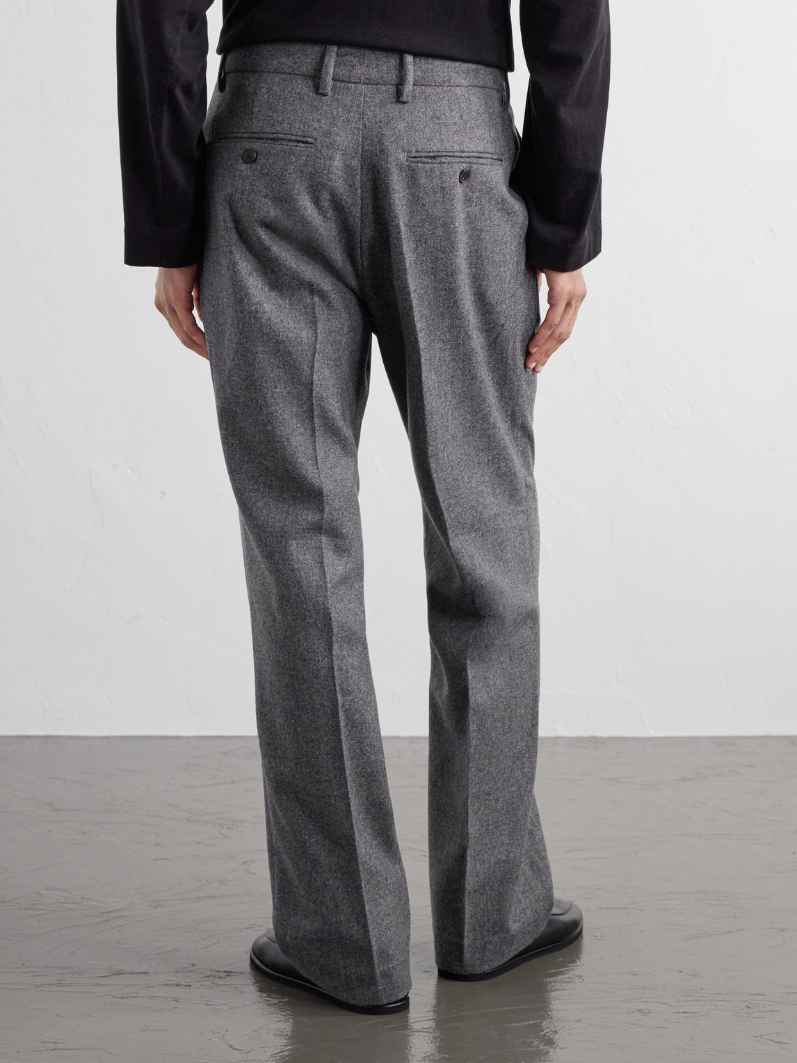 Terroir Straight-Leg Pleated Wool-Twill Trousers