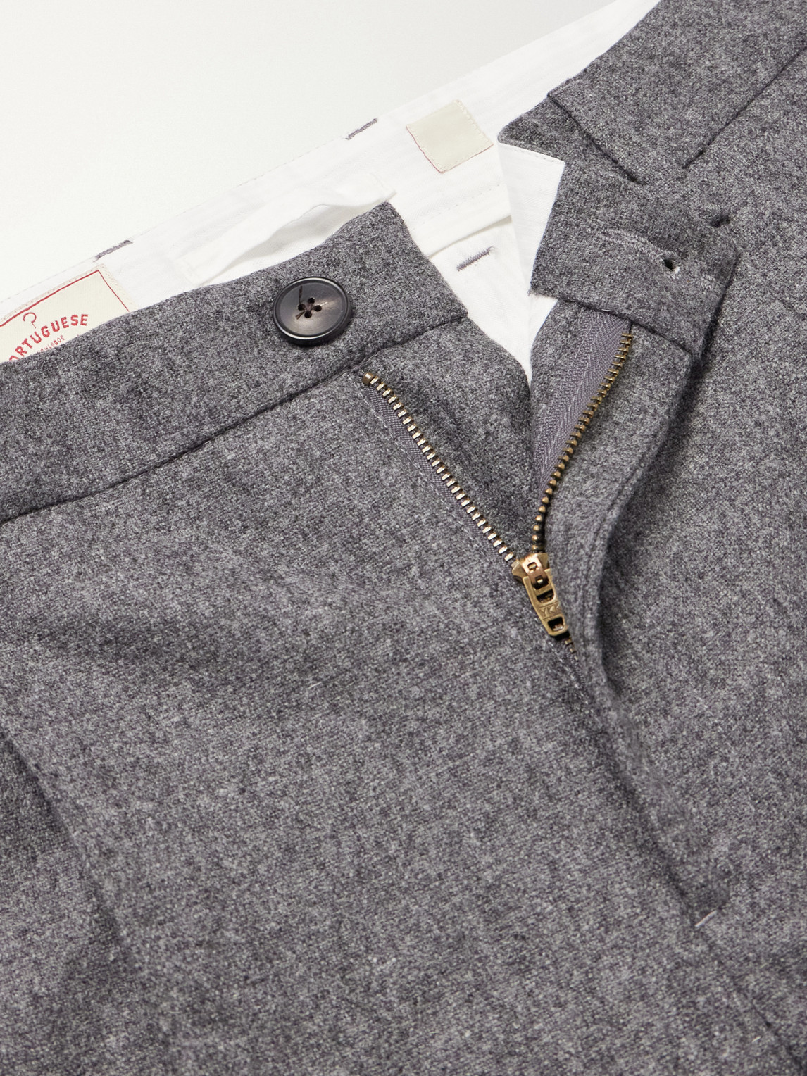 Terroir Straight-Leg Pleated Wool-Twill Trousers
