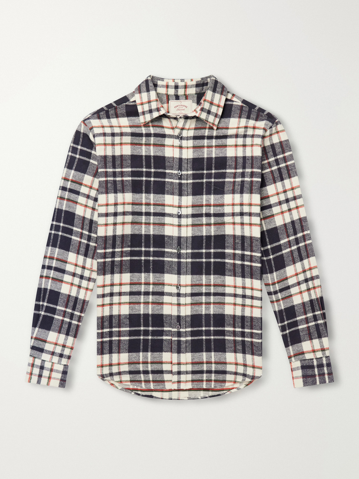 Hillside Checked Cotton-Flannel Shirt