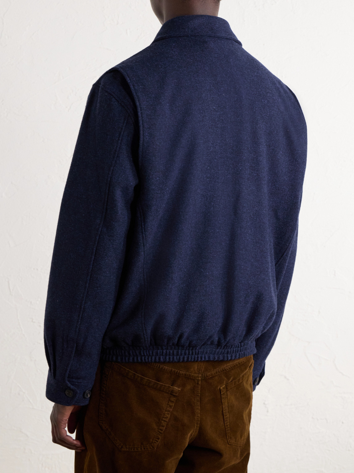 Aurelia Felted Wool Blouson Jacket