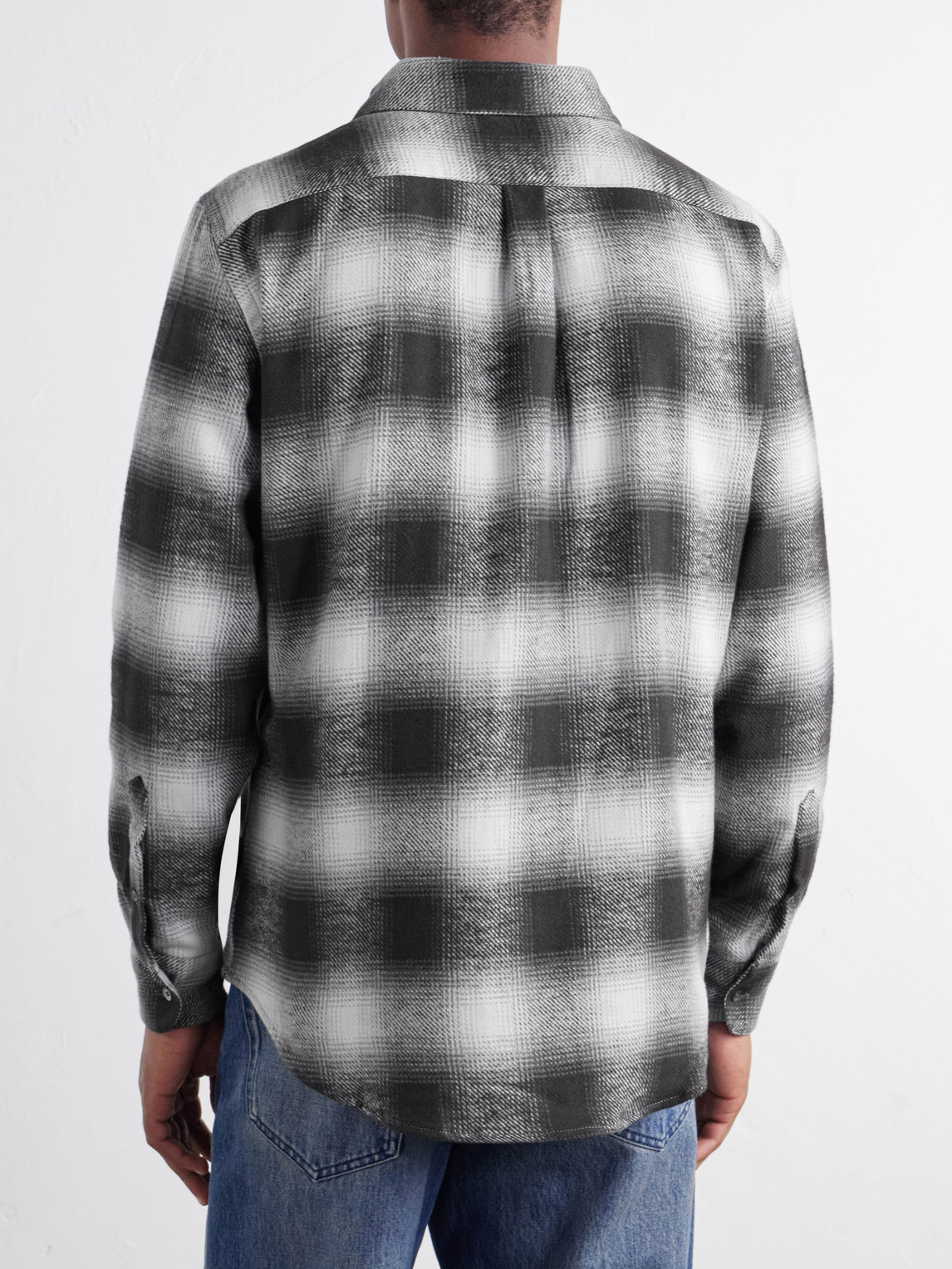 Dune Checked Cotton-Flannel Shirt