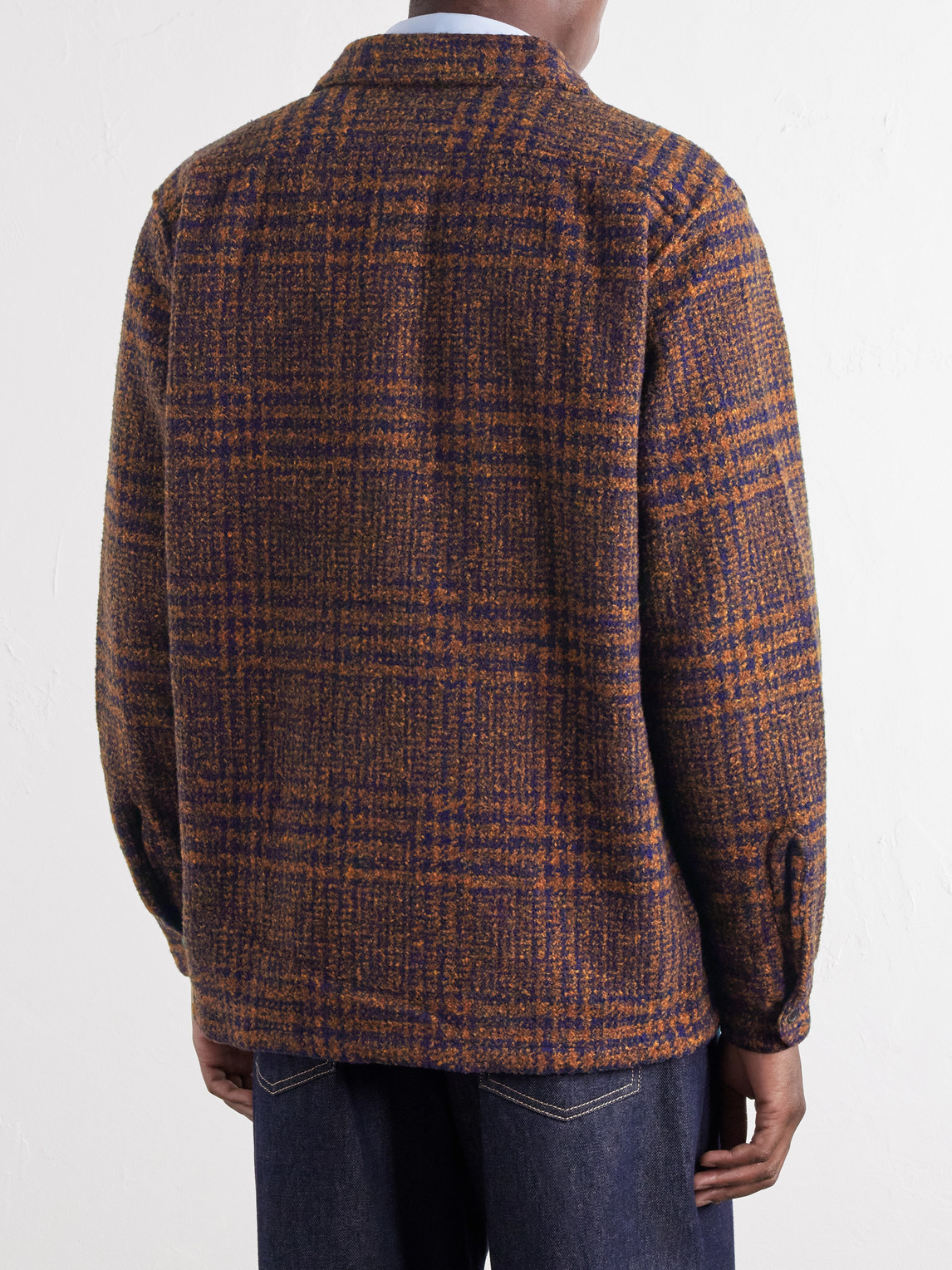 Polaris Checked Tweed Overshirt