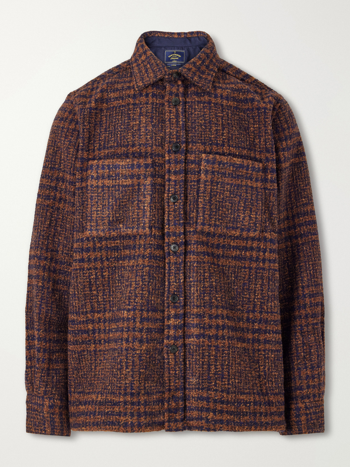 Polaris Checked Tweed Overshirt