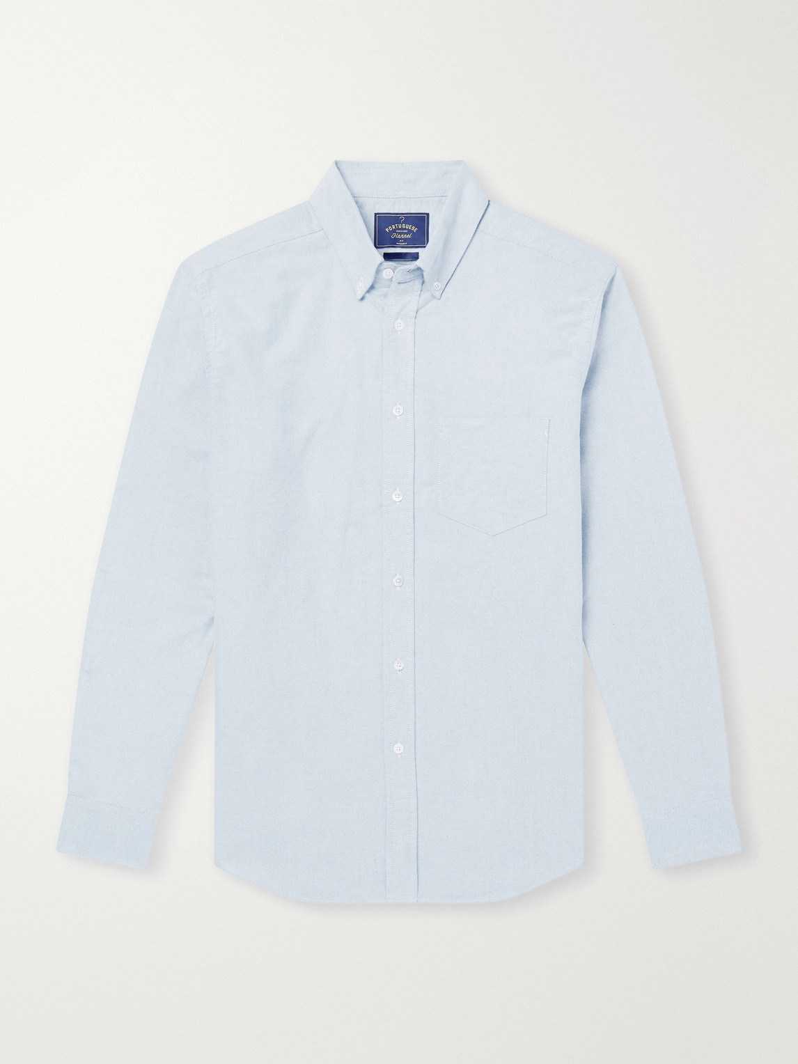 Button-Down Brushed-Cotton Oxford Shirt