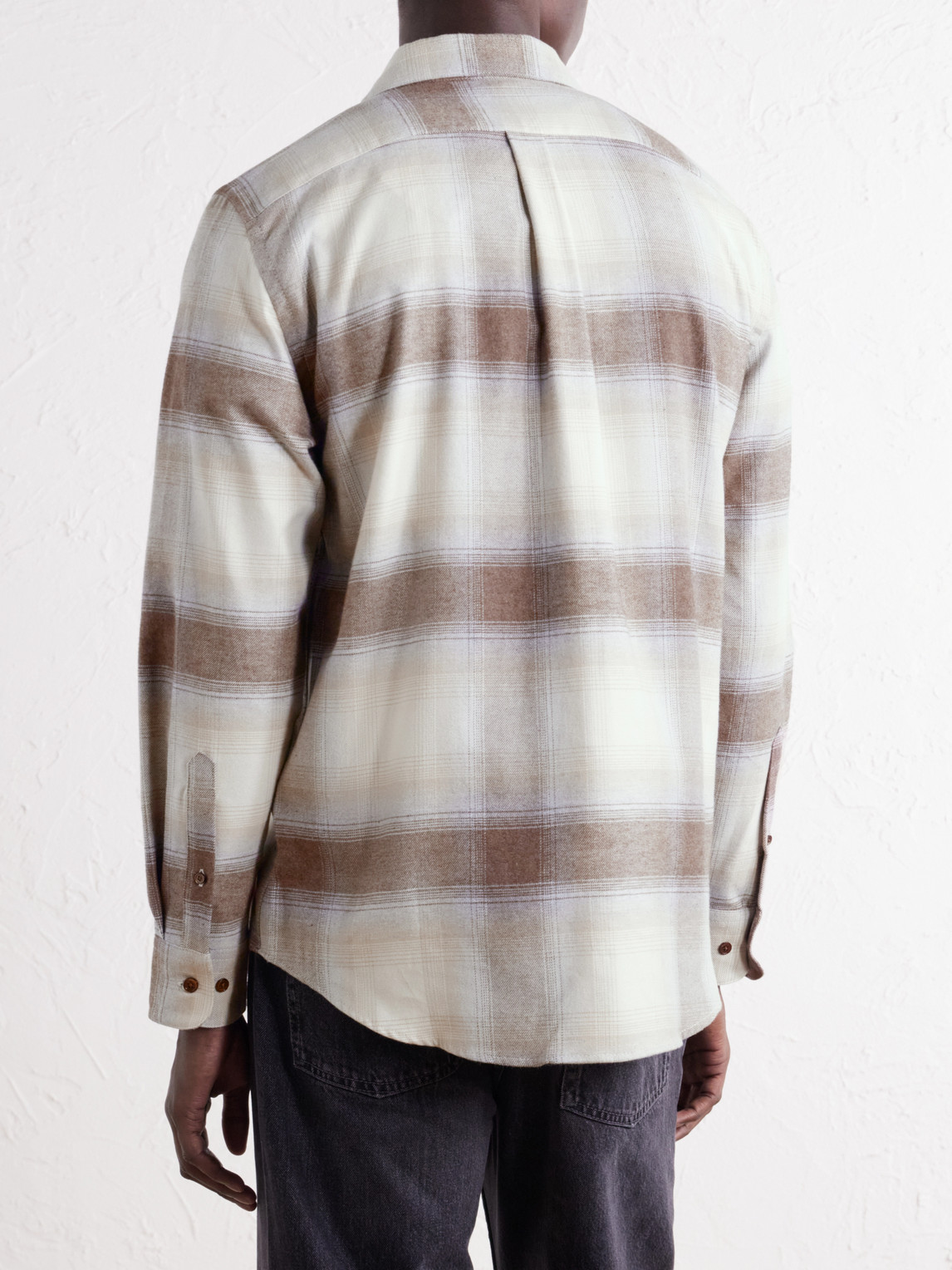 Pantine Checked Cotton-Flannel Shirt