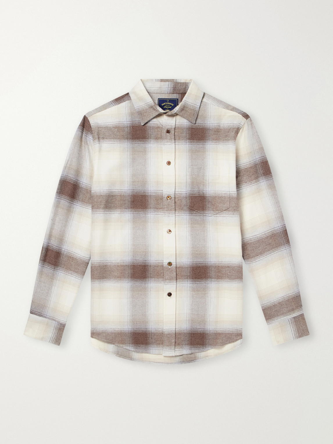 Pantine Checked Cotton-Flannel Shirt