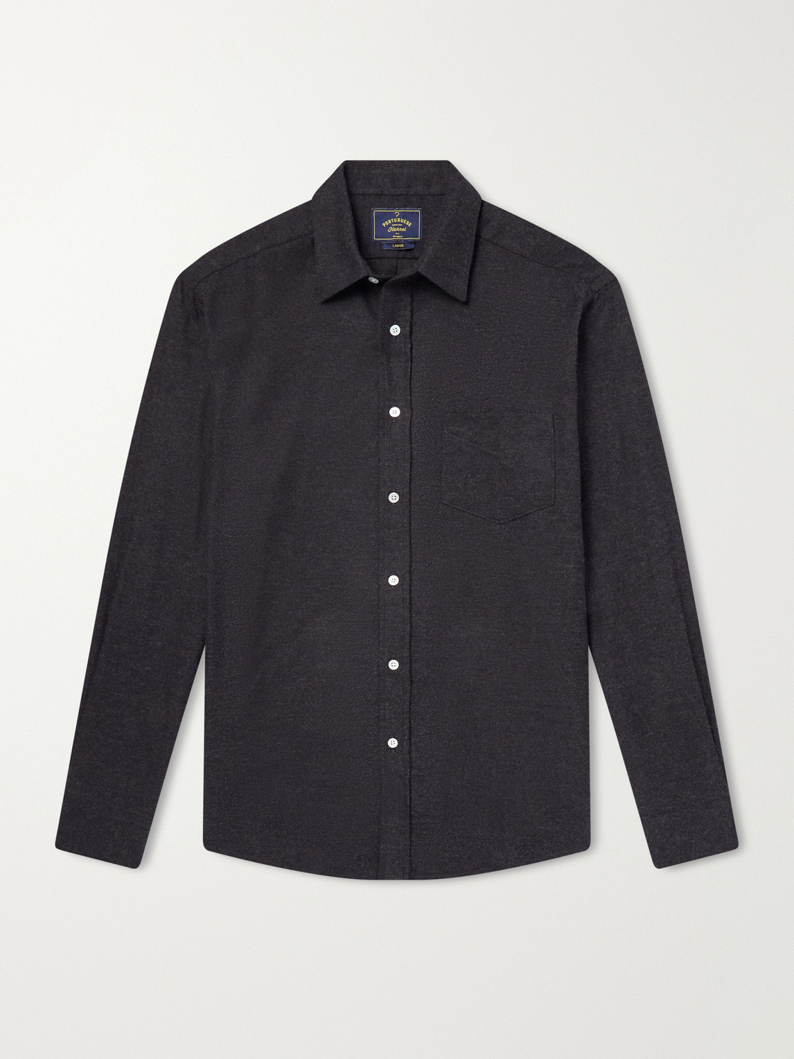 Teca Brushed Cotton-Twill Shirt