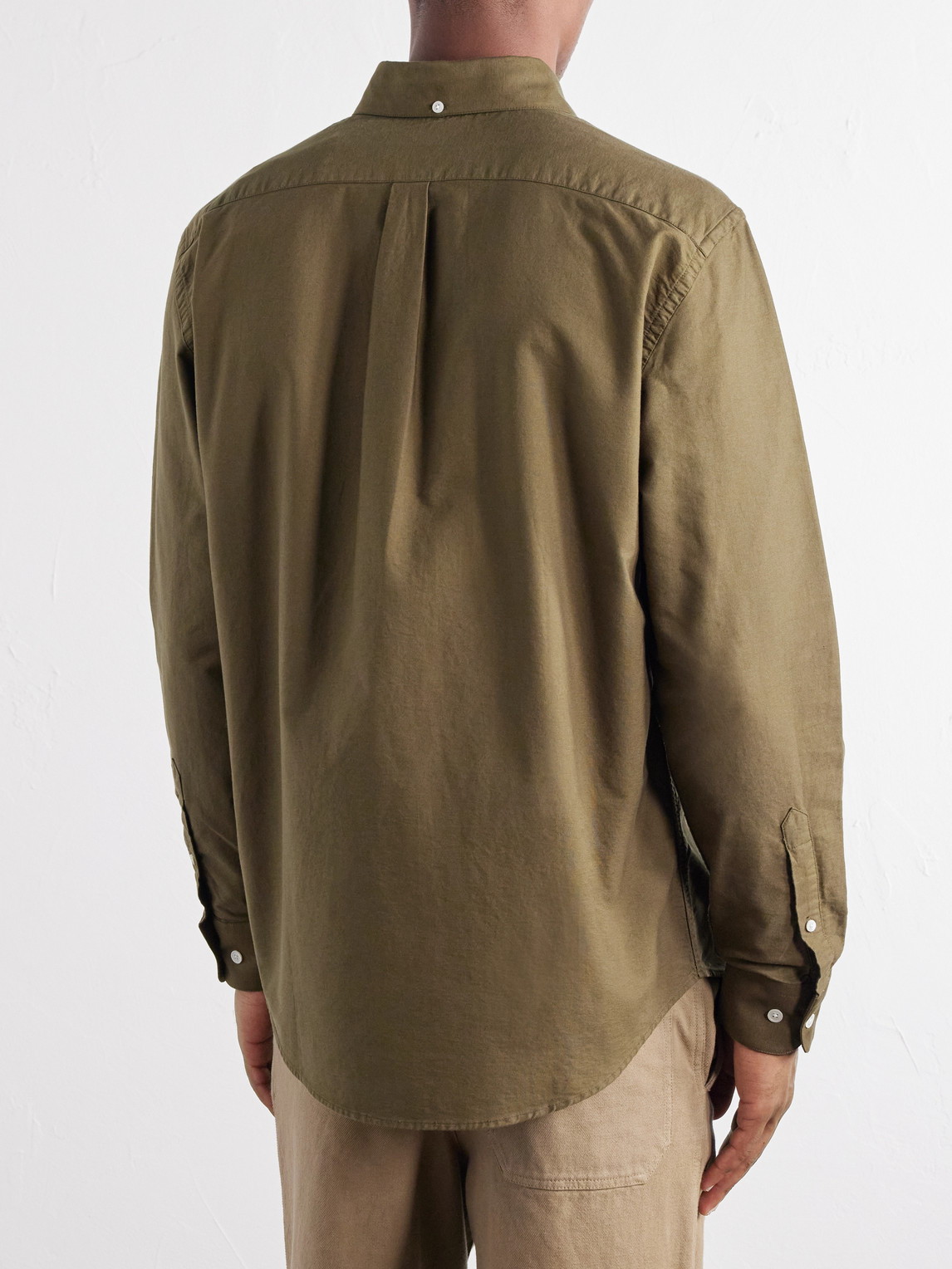Belavista Button-Down Collar Cotton Shirt
