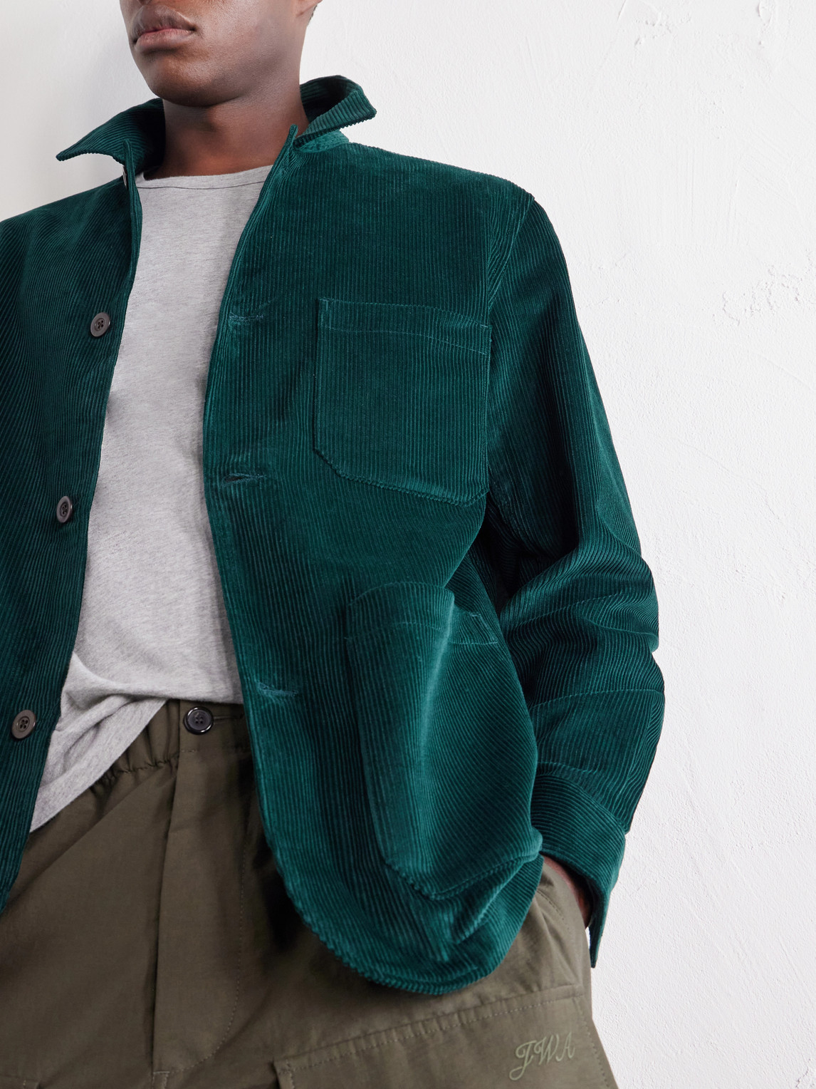 Labura Cotton-Corduroy Overshirt