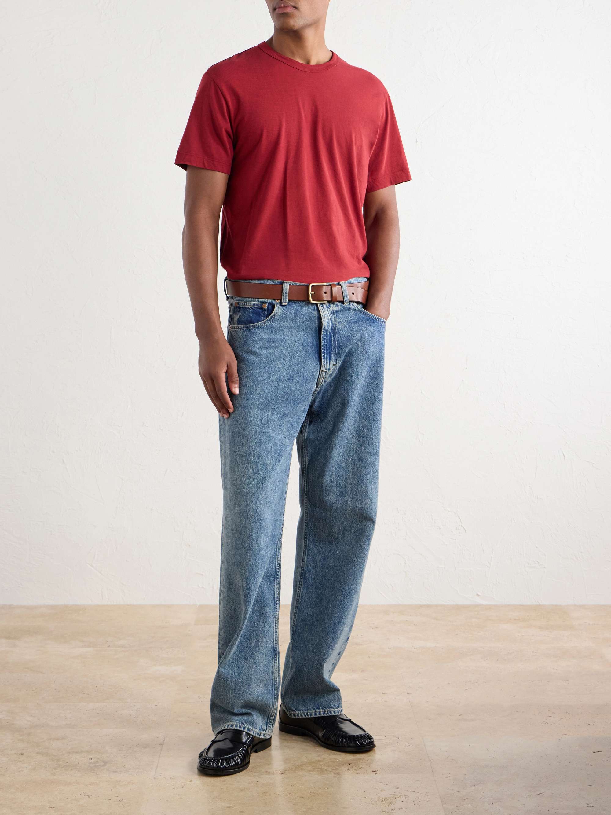JAMES PERSE Combed Cotton-Jersey T-Shirt