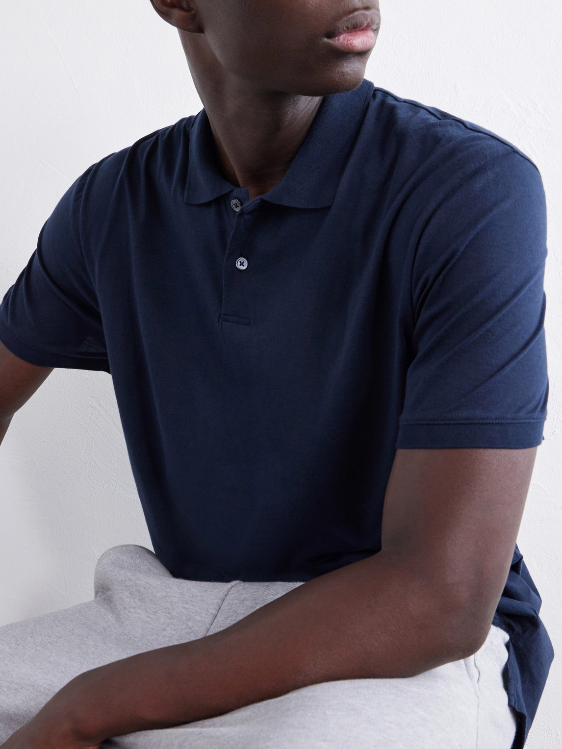 Cotton-Jersey Polo Shirt