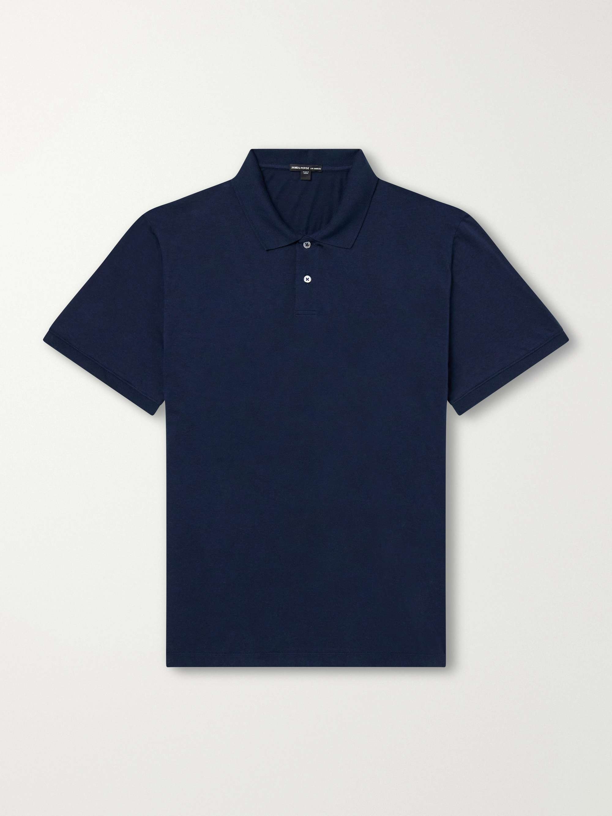 JAMES PERSE Cotton-Jersey Polo Shirt