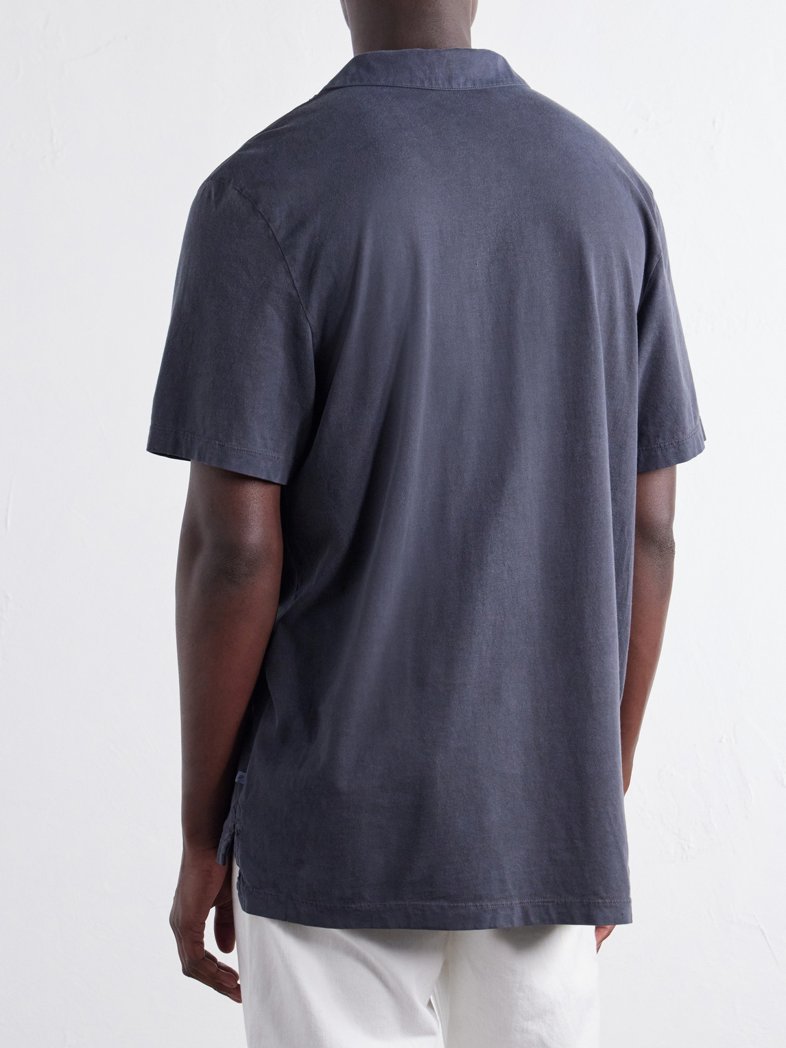 Slim-Fit Supima Cotton-Jersey Polo Shirt