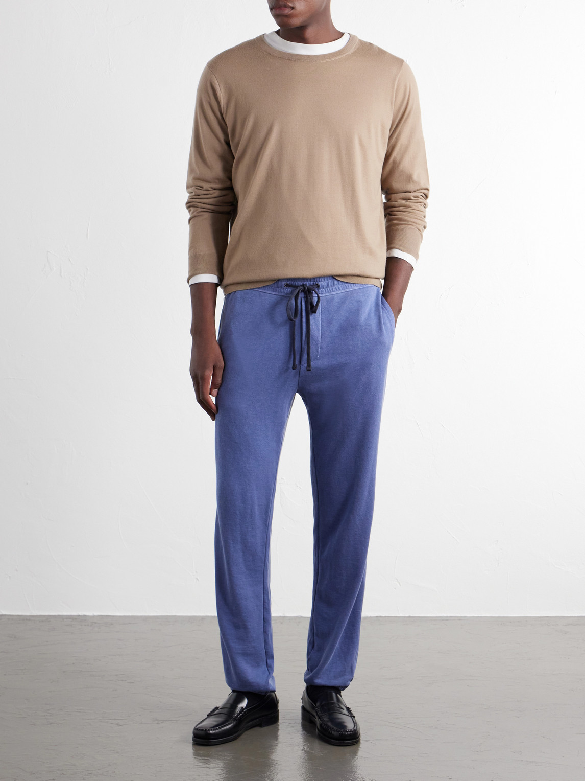 Loopback Supima Cotton-Jersey Sweatpants