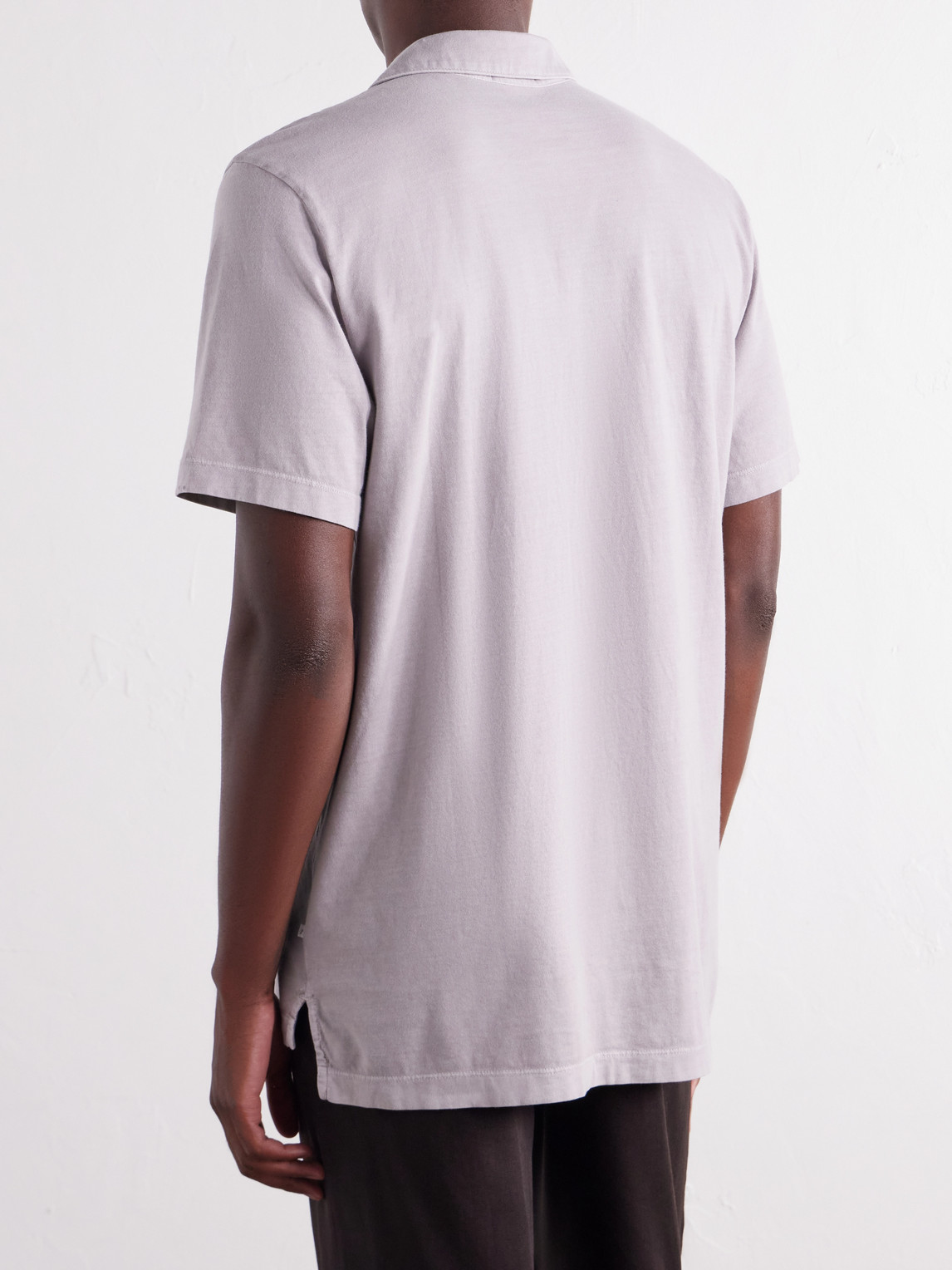 Slim-Fit Supima Cotton-Jersey Polo Shirt