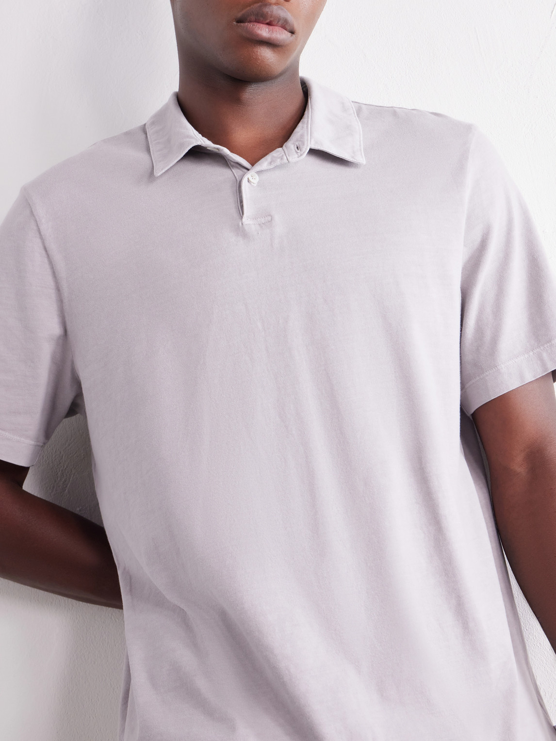 Slim-Fit Supima Cotton-Jersey Polo Shirt