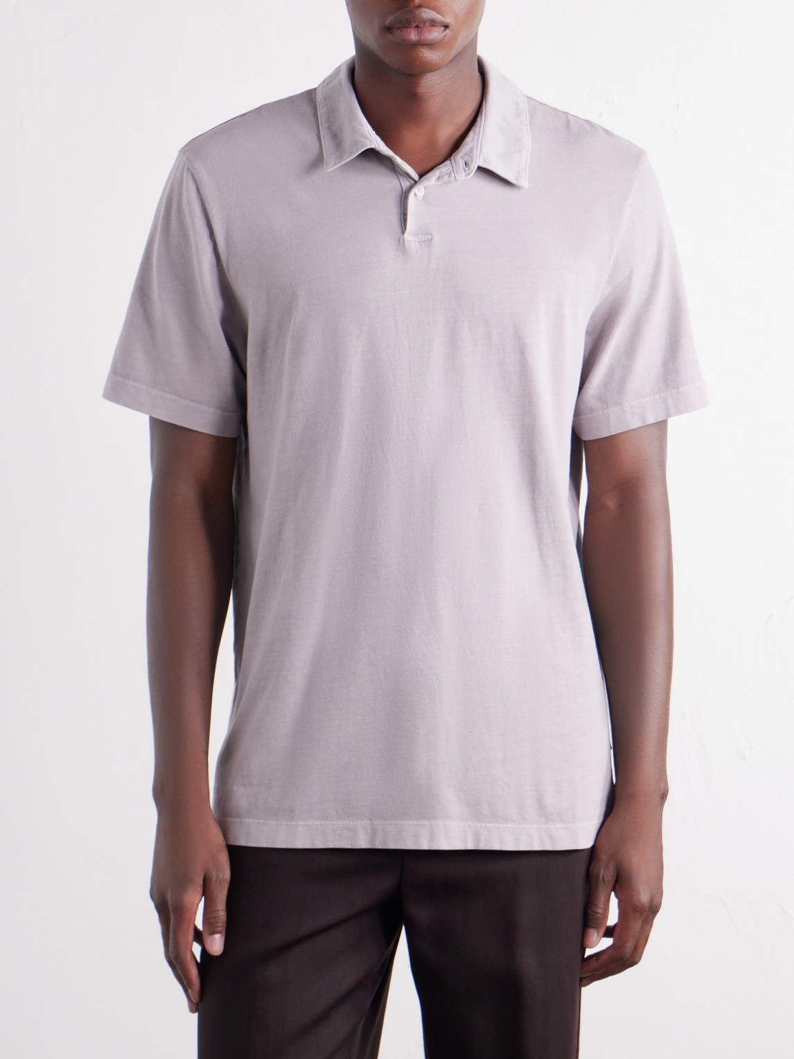 Slim-Fit Supima Cotton-Jersey Polo Shirt