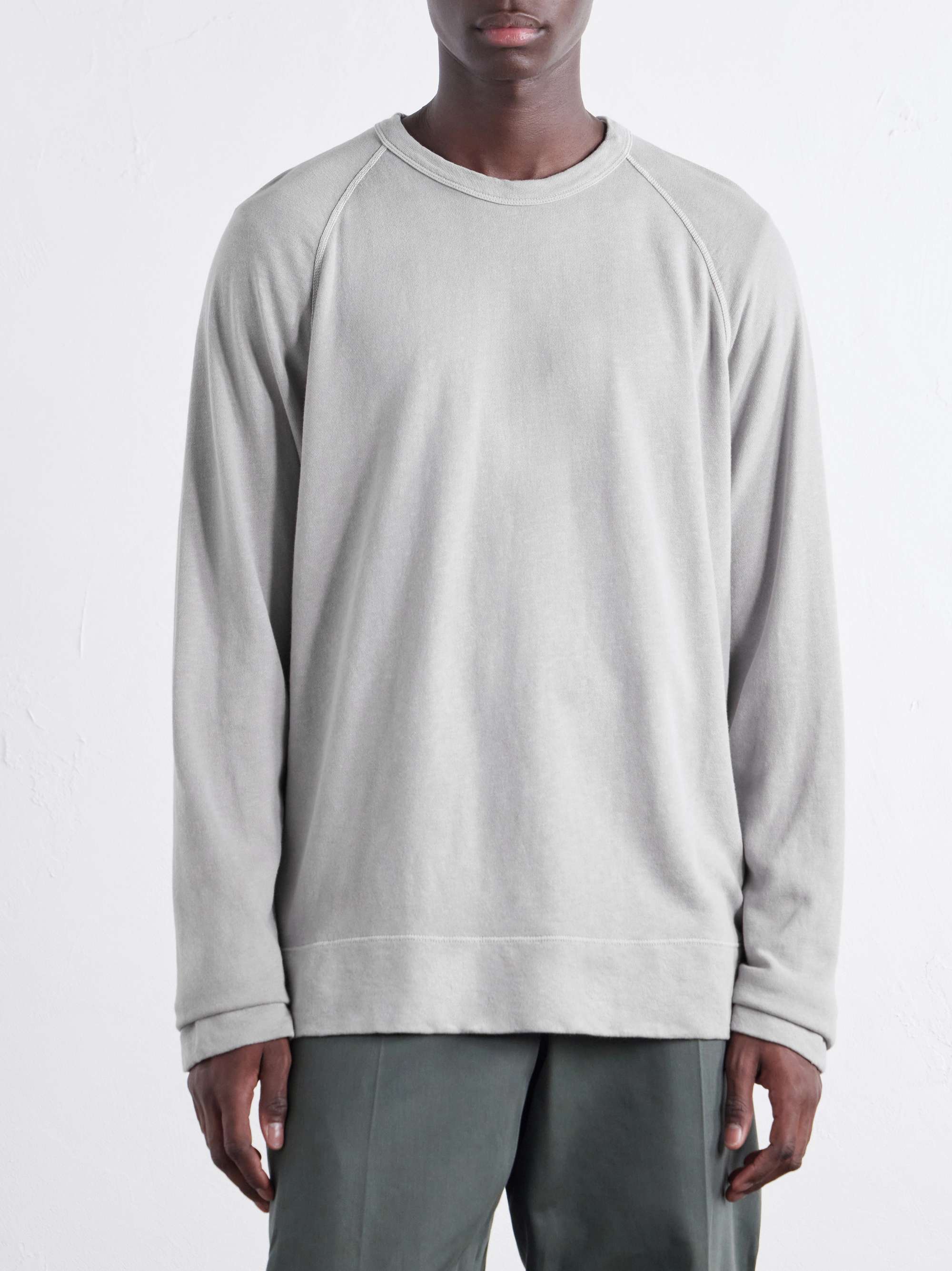 JAMES PERSE Supima Cotton-Jersey Sweatshirt