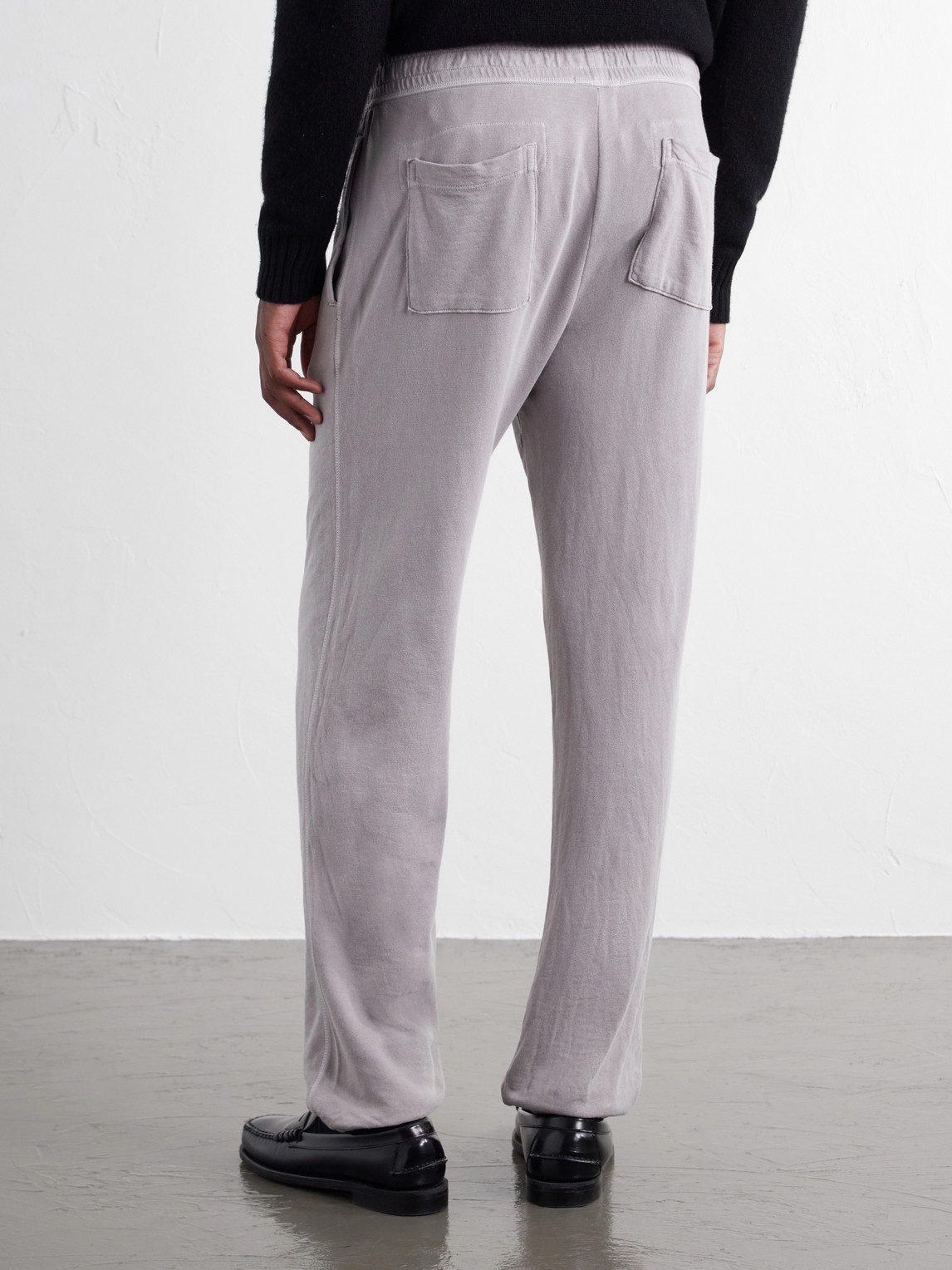 Straight-Leg Supima Cotton-Jersey Sweatpants