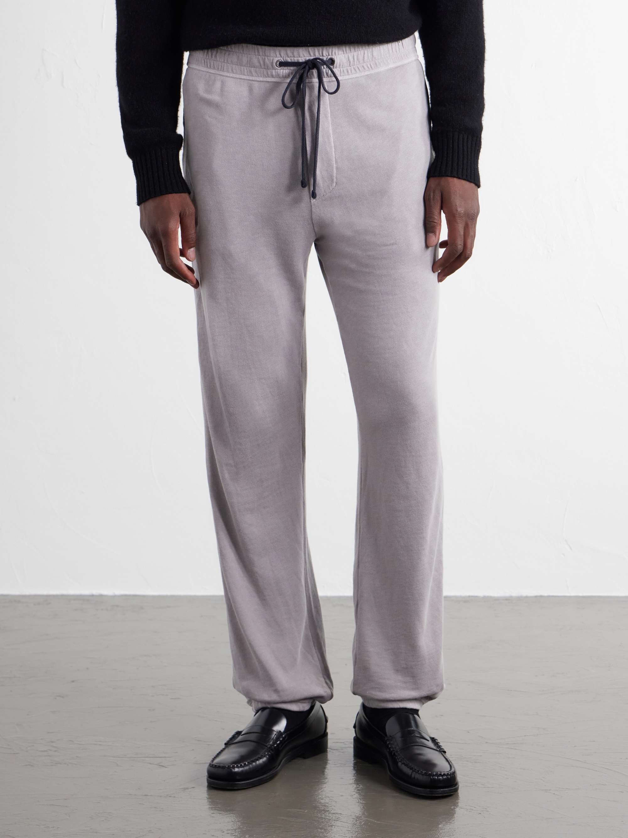 JAMES PERSE Tapered Supima Cotton-Jersey Sweatpants