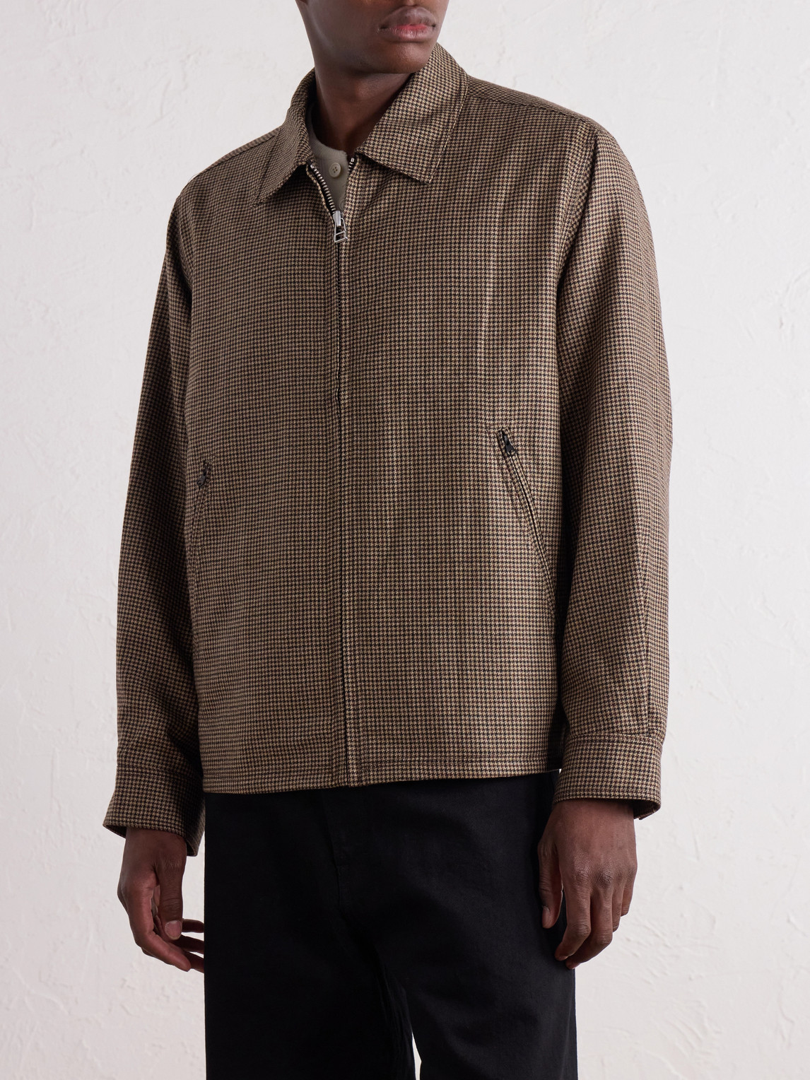 Dekalb Houndstooth Wool-Twill Jacket