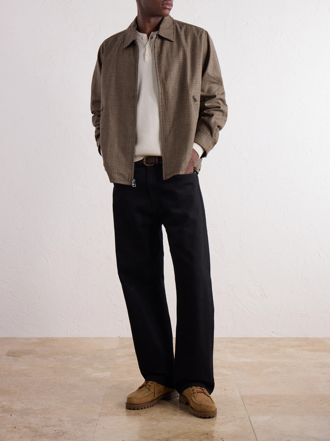 Dekalb Houndstooth Wool-Twill Jacket