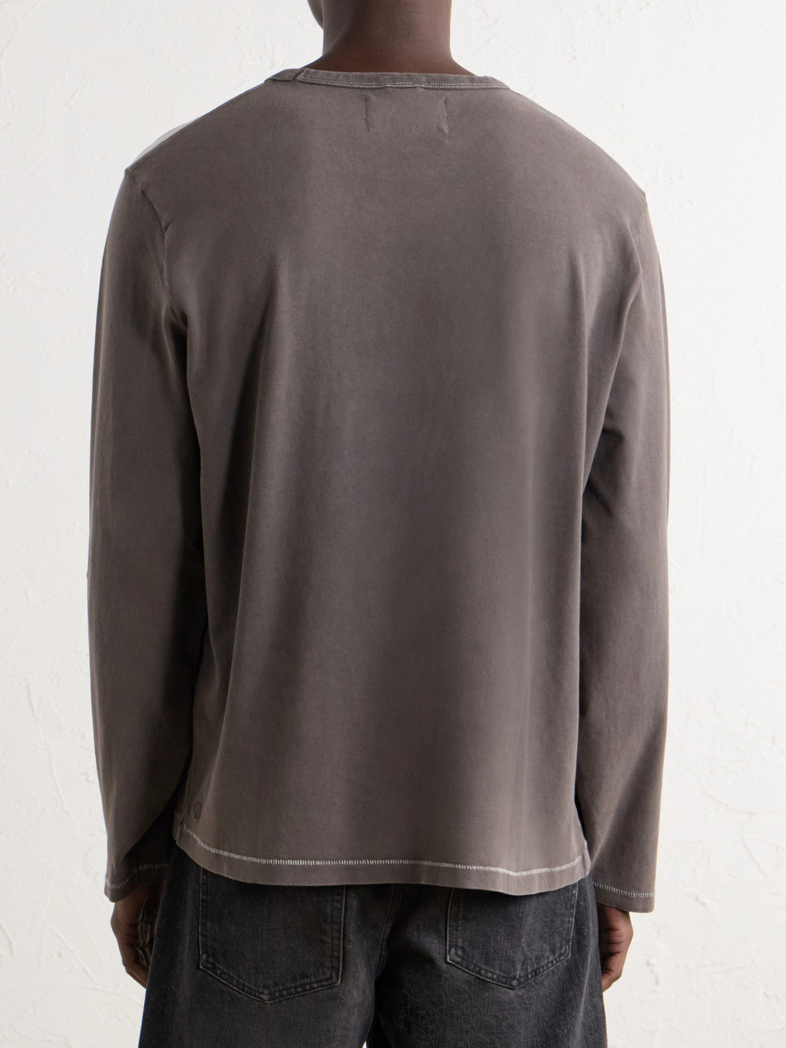 Garment-Dyed Cotton-Jersey T-Shirt
