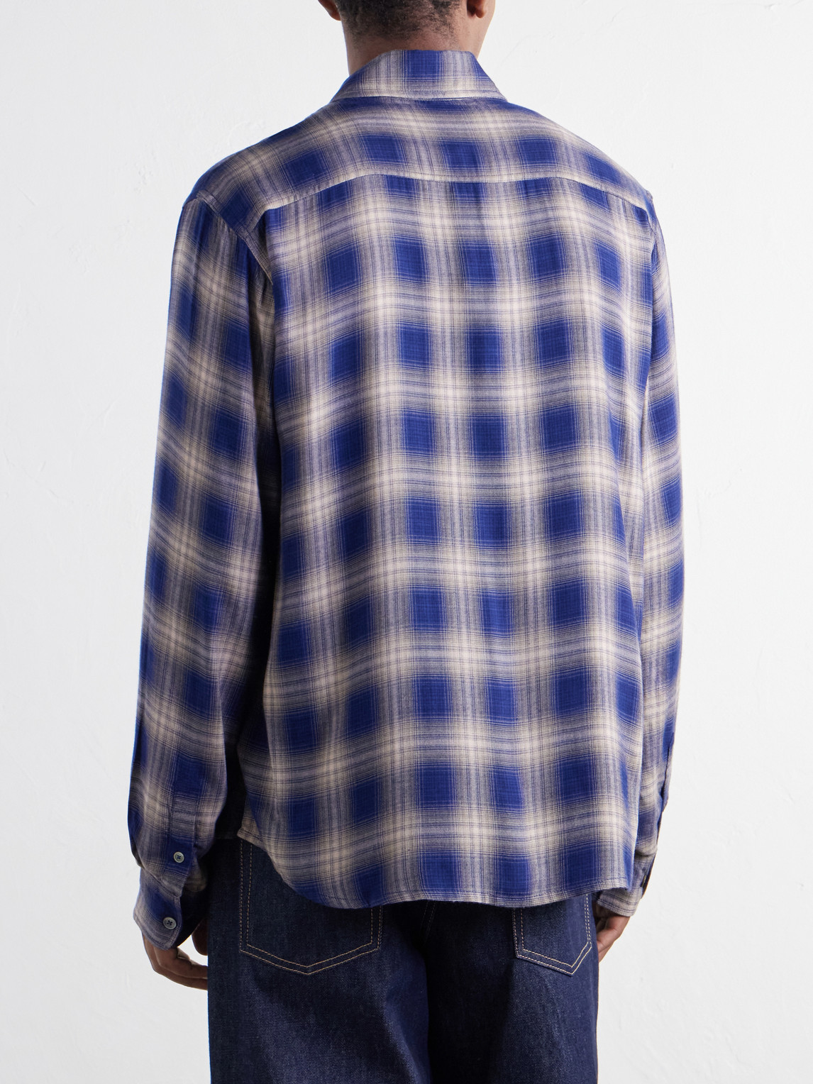 Mirabelle Checked Rayon Shirt