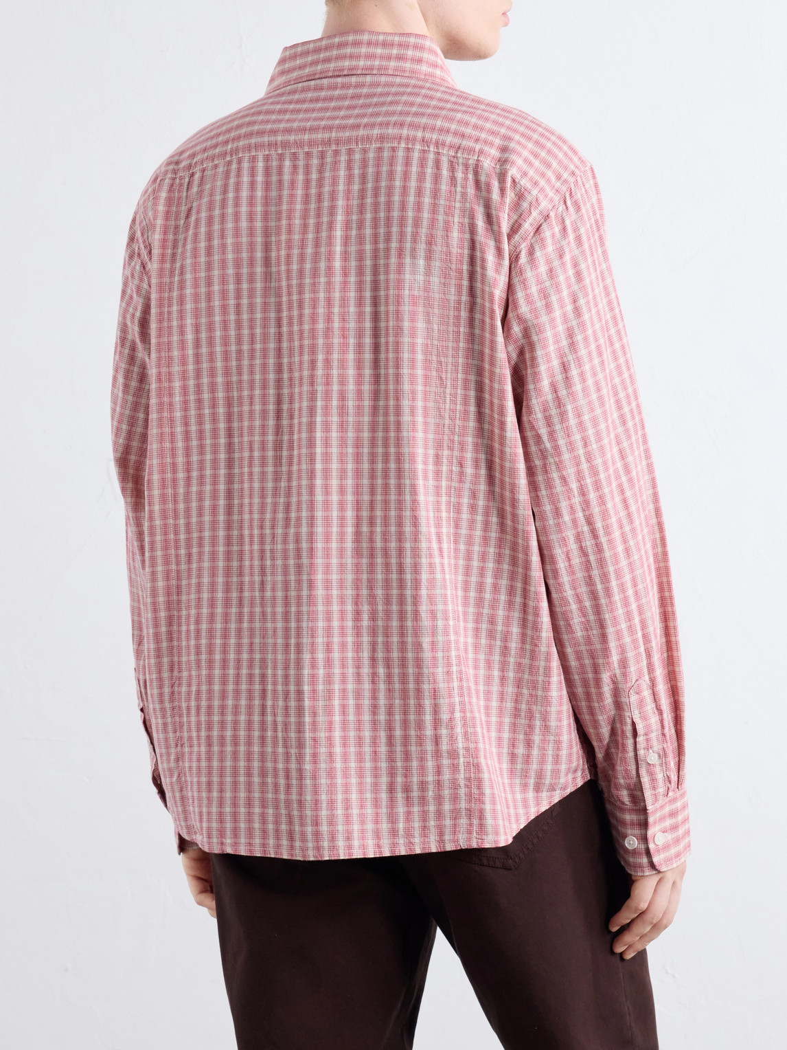 Americana Checked Cotton Shirt
