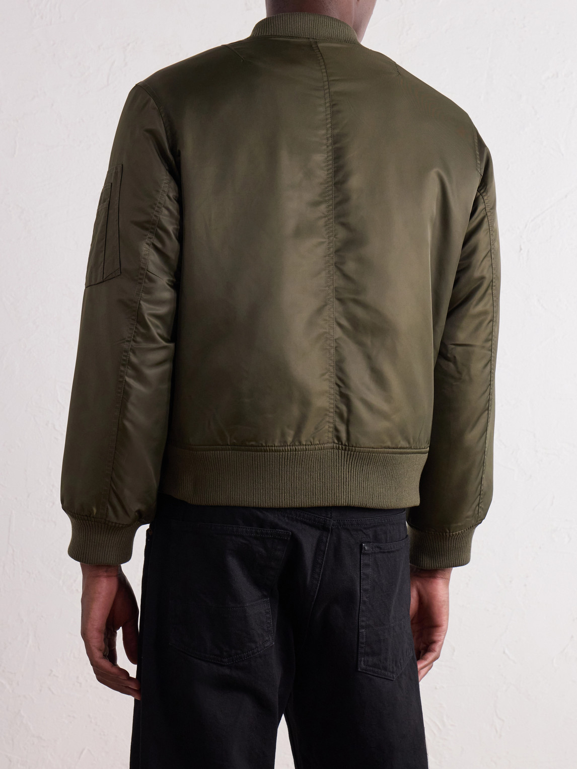 Padded Shell Bomber Jacket