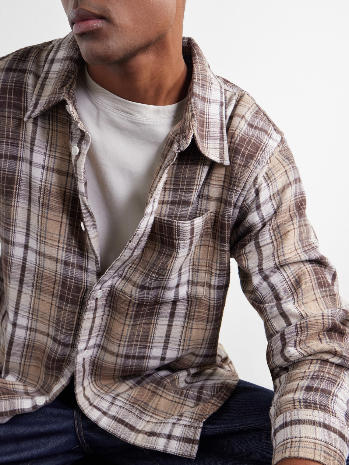 Checked Flannel Shirt