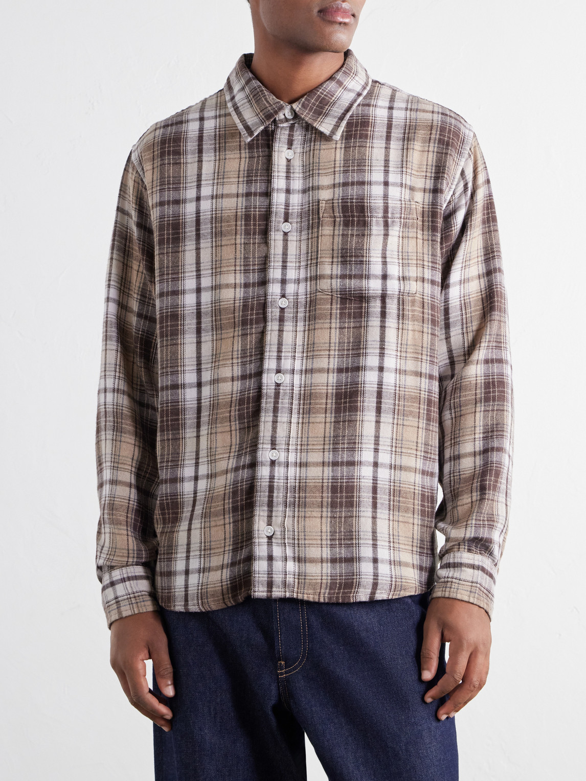 Checked Flannel Shirt